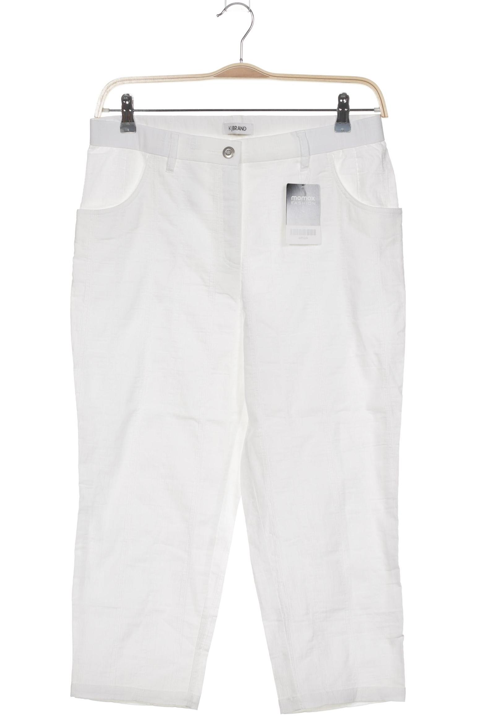

Kj brand Damen Stoffhose, weiß, Gr. 44