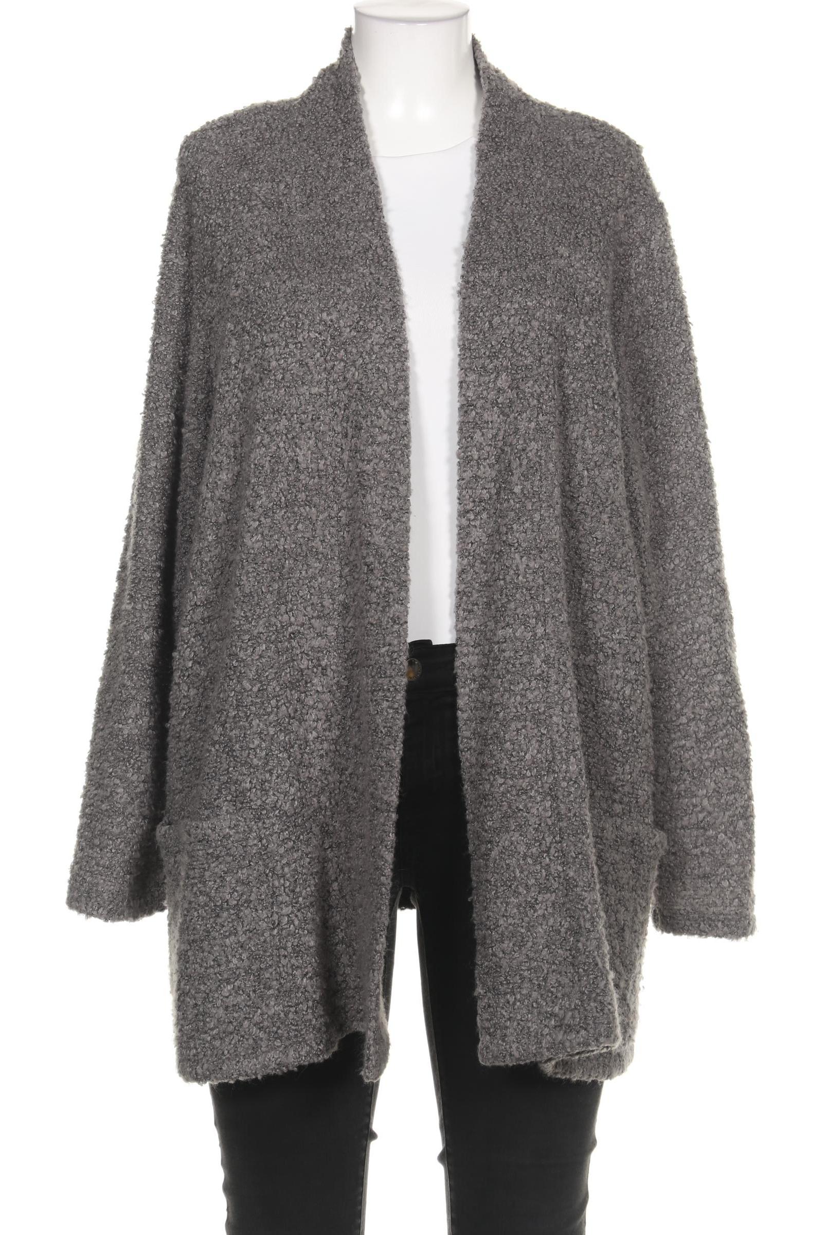 

Kj brand Damen Strickjacke, grau, Gr. 52