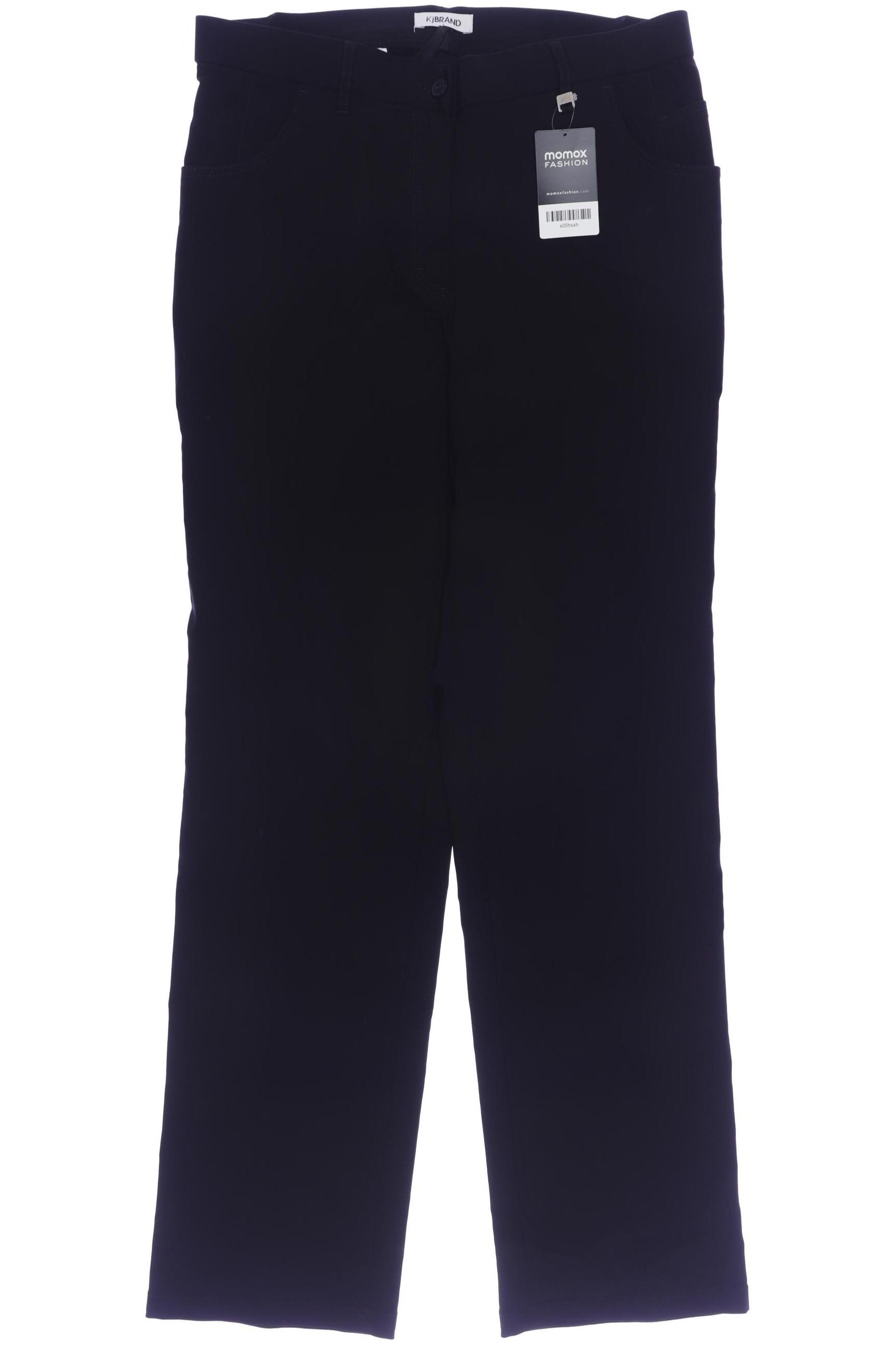 

Kj brand Damen Stoffhose, schwarz, Gr. 44