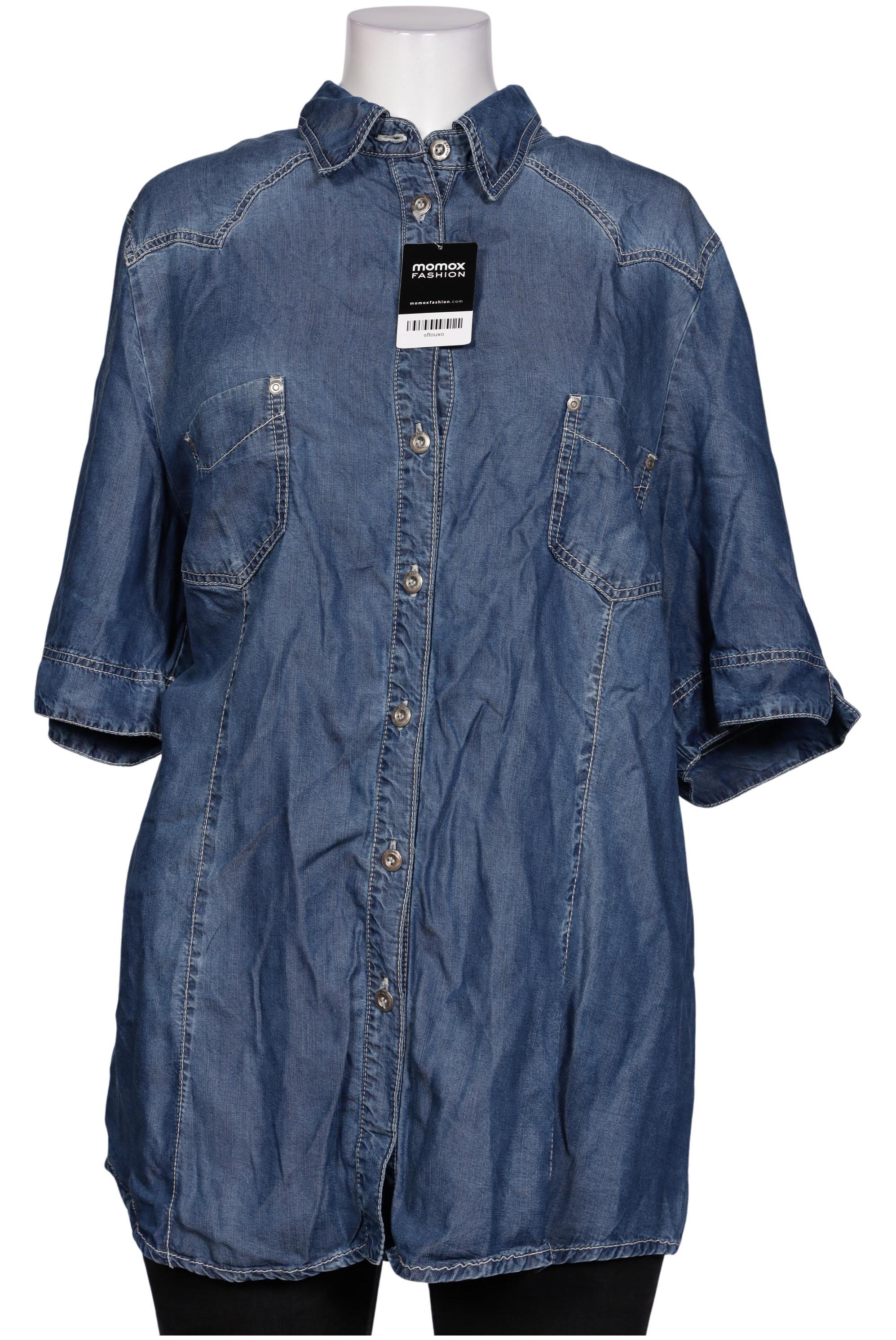 

Kj brand Damen Bluse, blau, Gr. 50