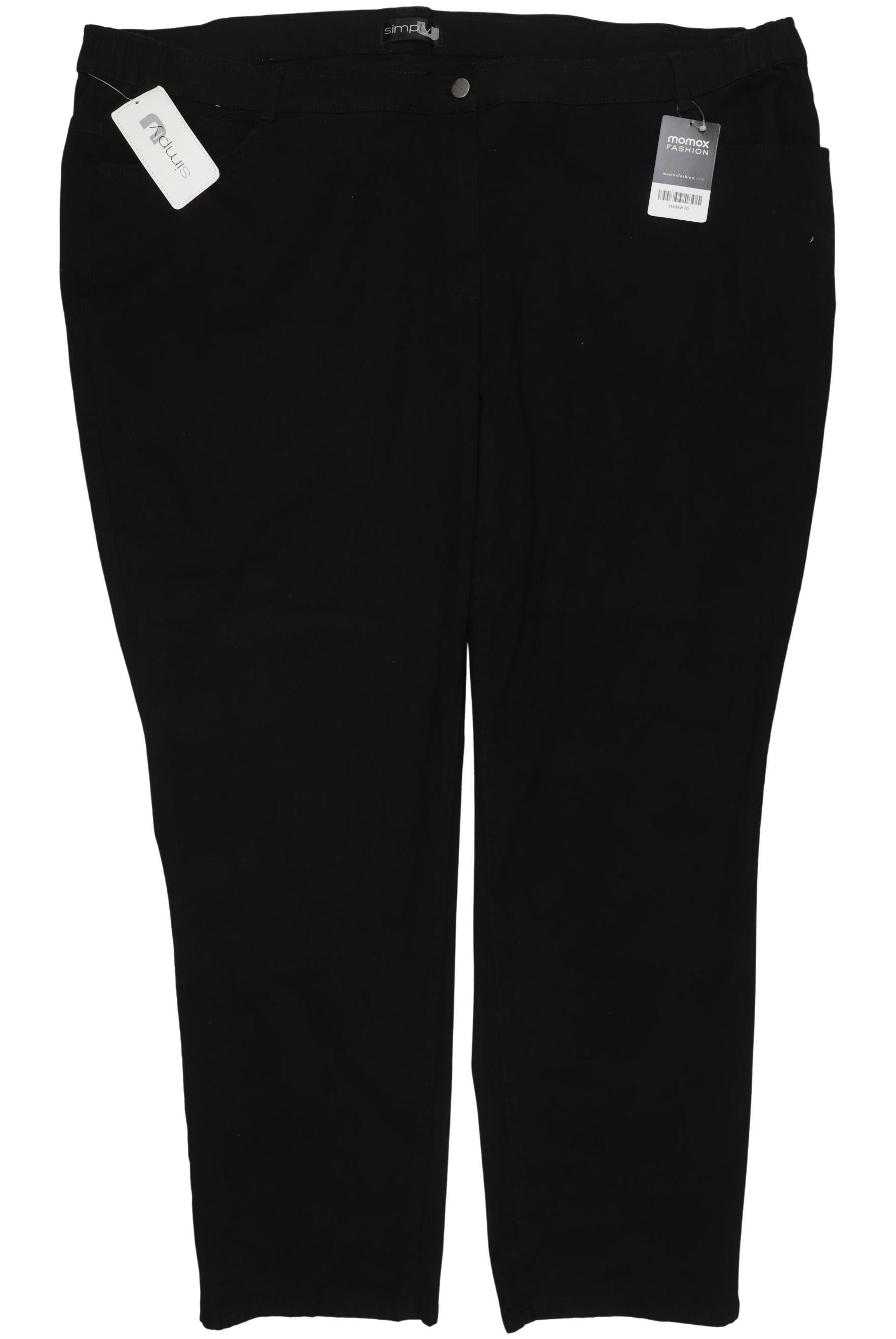 

Kj brand Damen Stoffhose, schwarz, Gr. 56