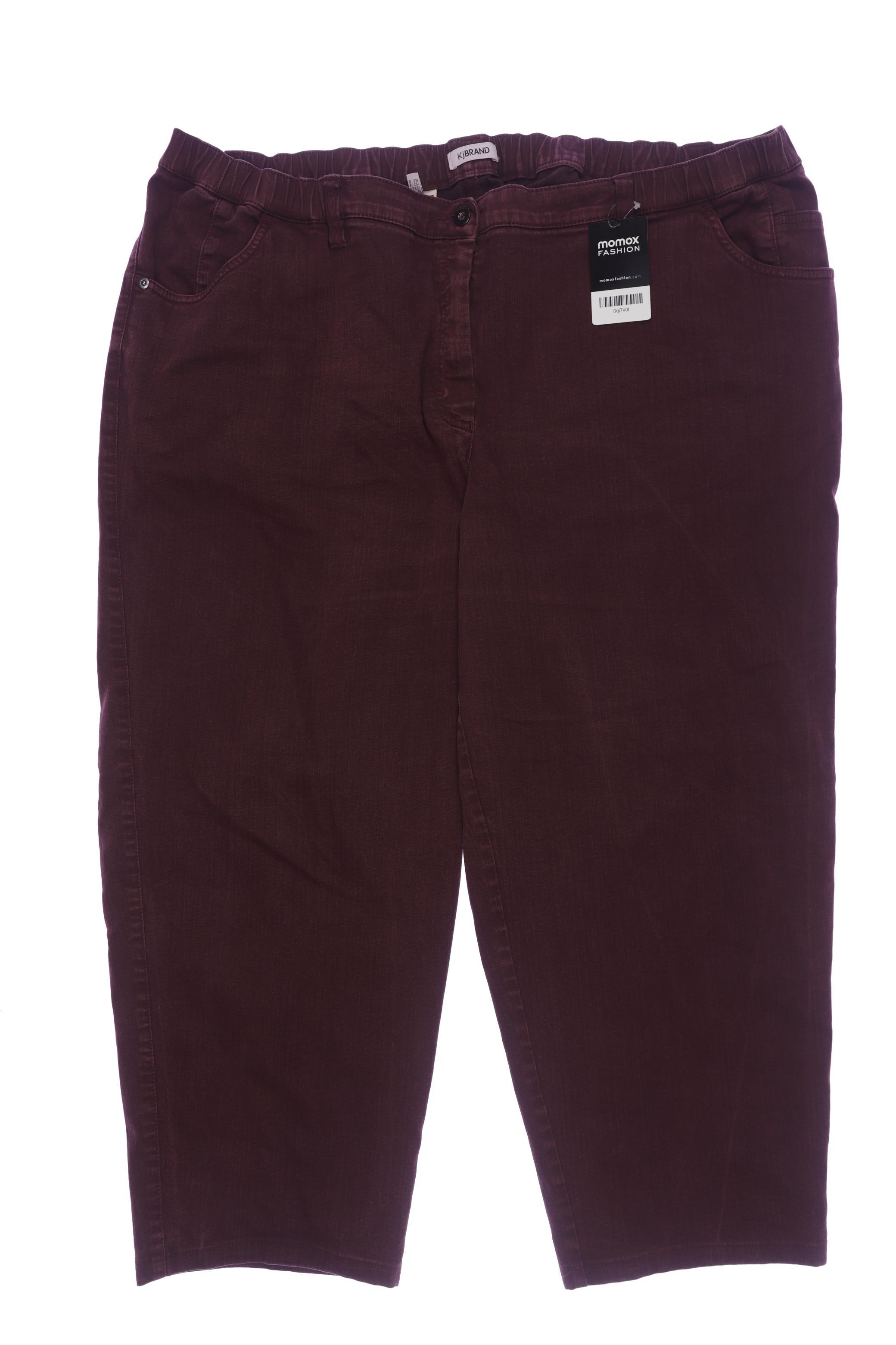 

Kj brand Damen Jeans, bordeaux, Gr. 52