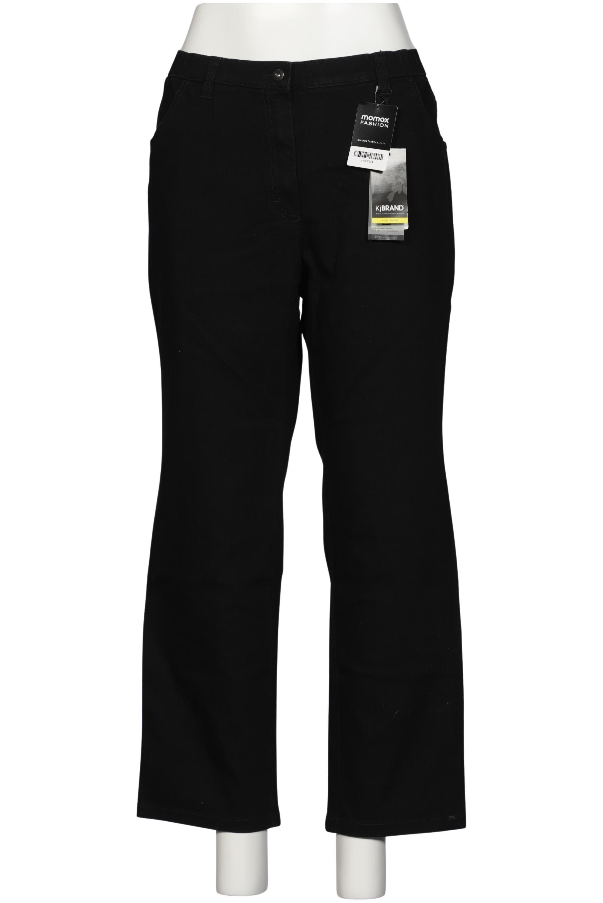 

Kj brand Damen Jeans, schwarz, Gr. 46