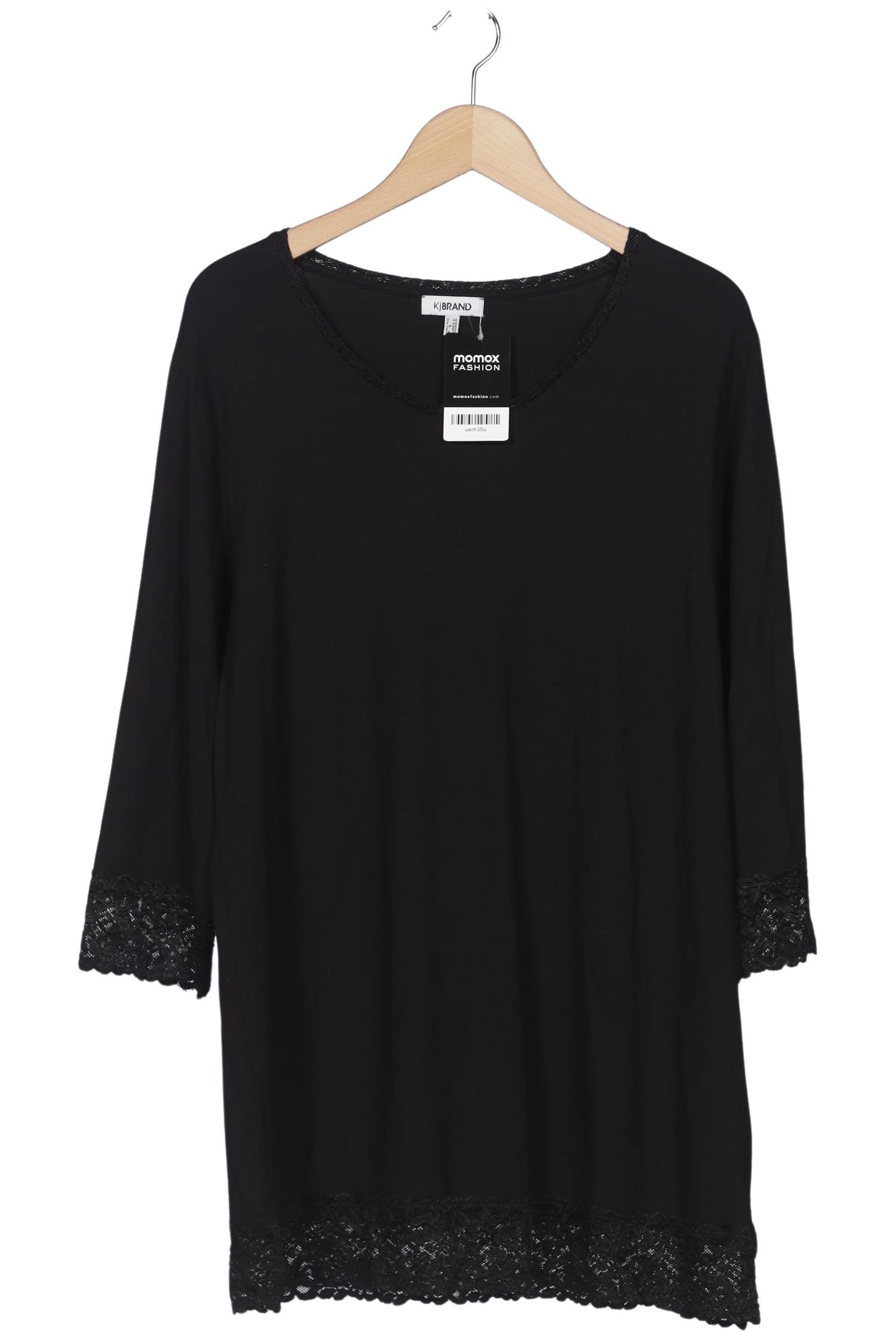 

Kj brand Damen Langarmshirt, schwarz, Gr. 46
