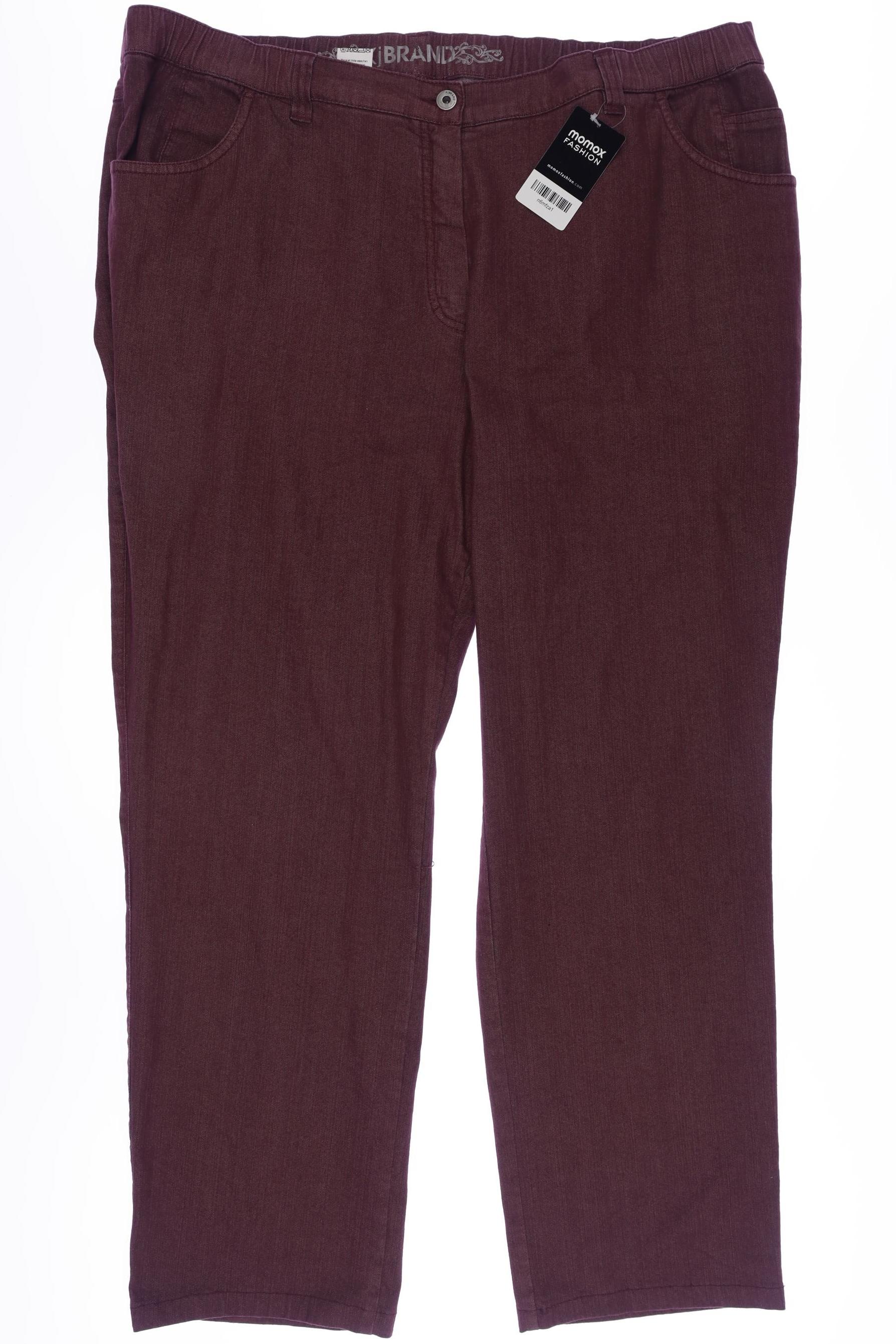 

Kj brand Damen Jeans, bordeaux, Gr. 50