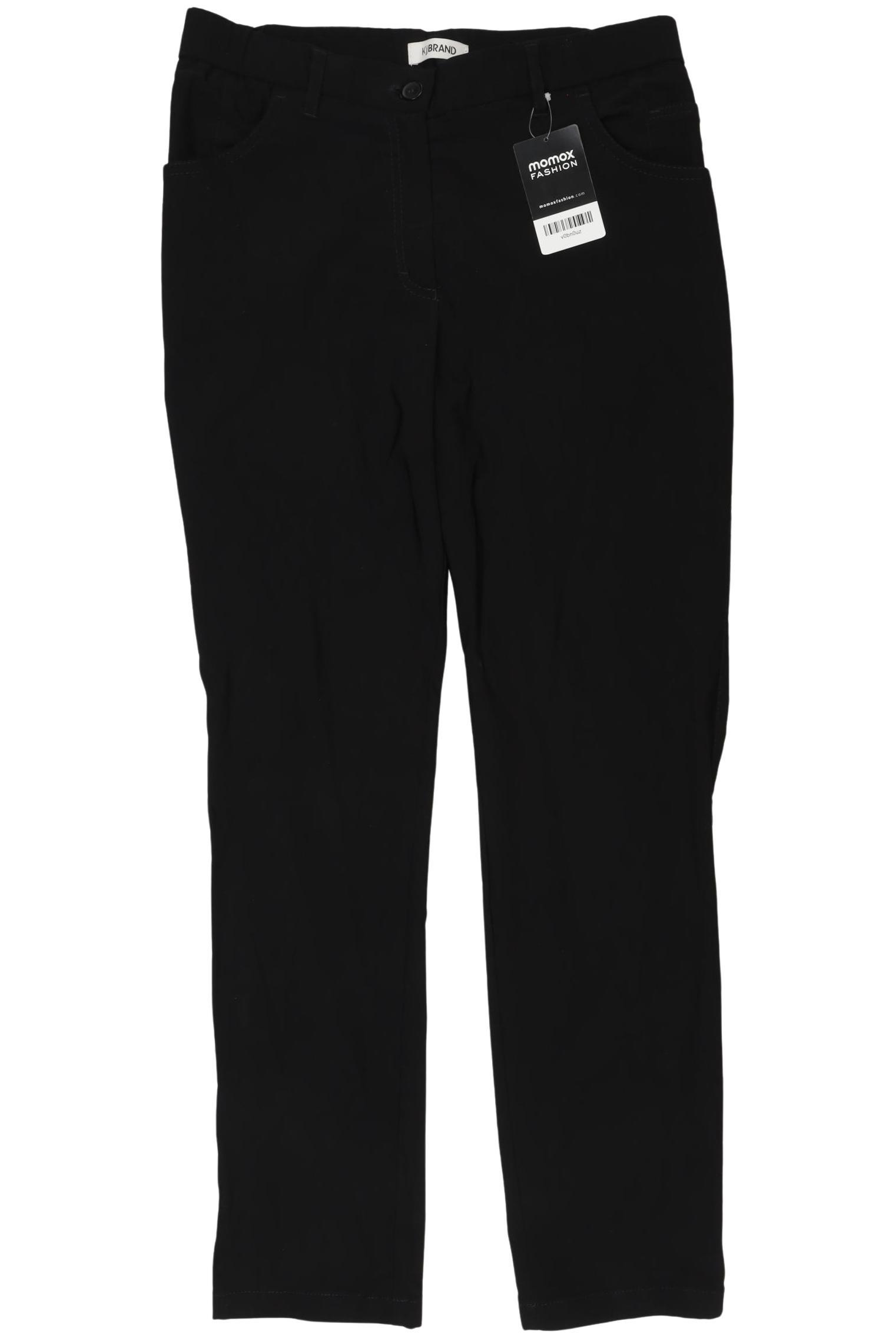 

Kj brand Damen Stoffhose, schwarz, Gr. 42