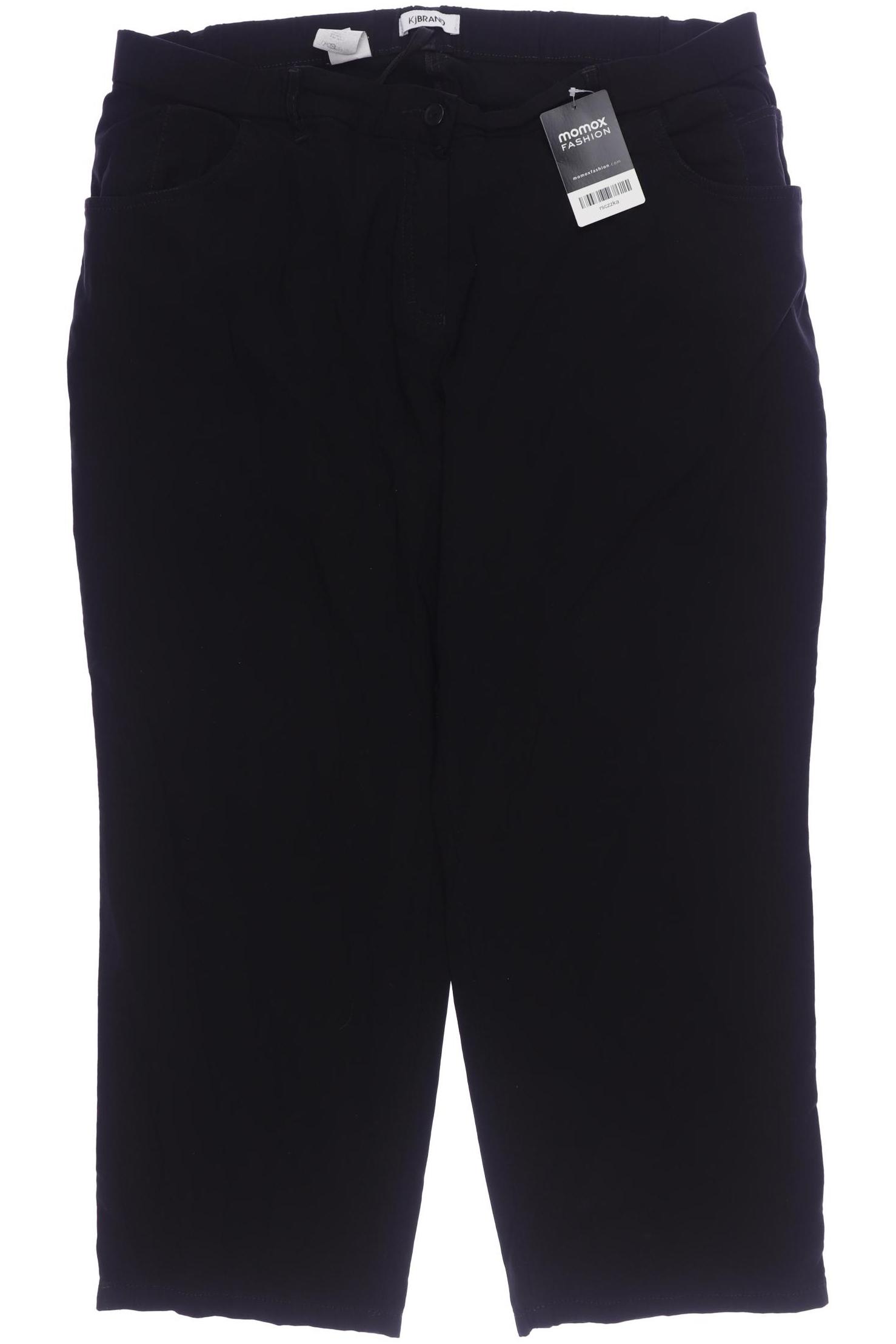 

Kj brand Damen Stoffhose, schwarz, Gr. 48