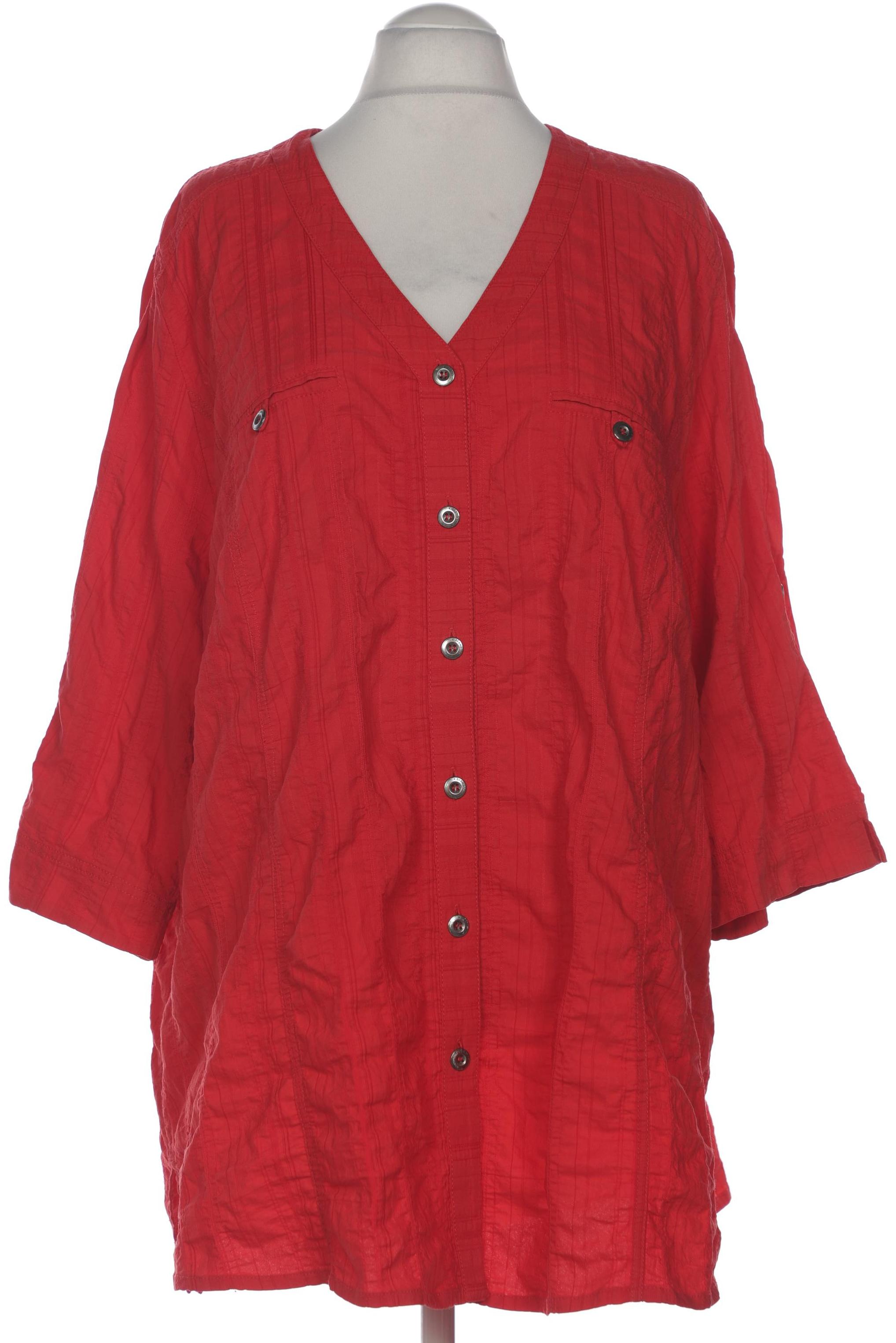 

Kj brand Damen Bluse, rot, Gr. 52
