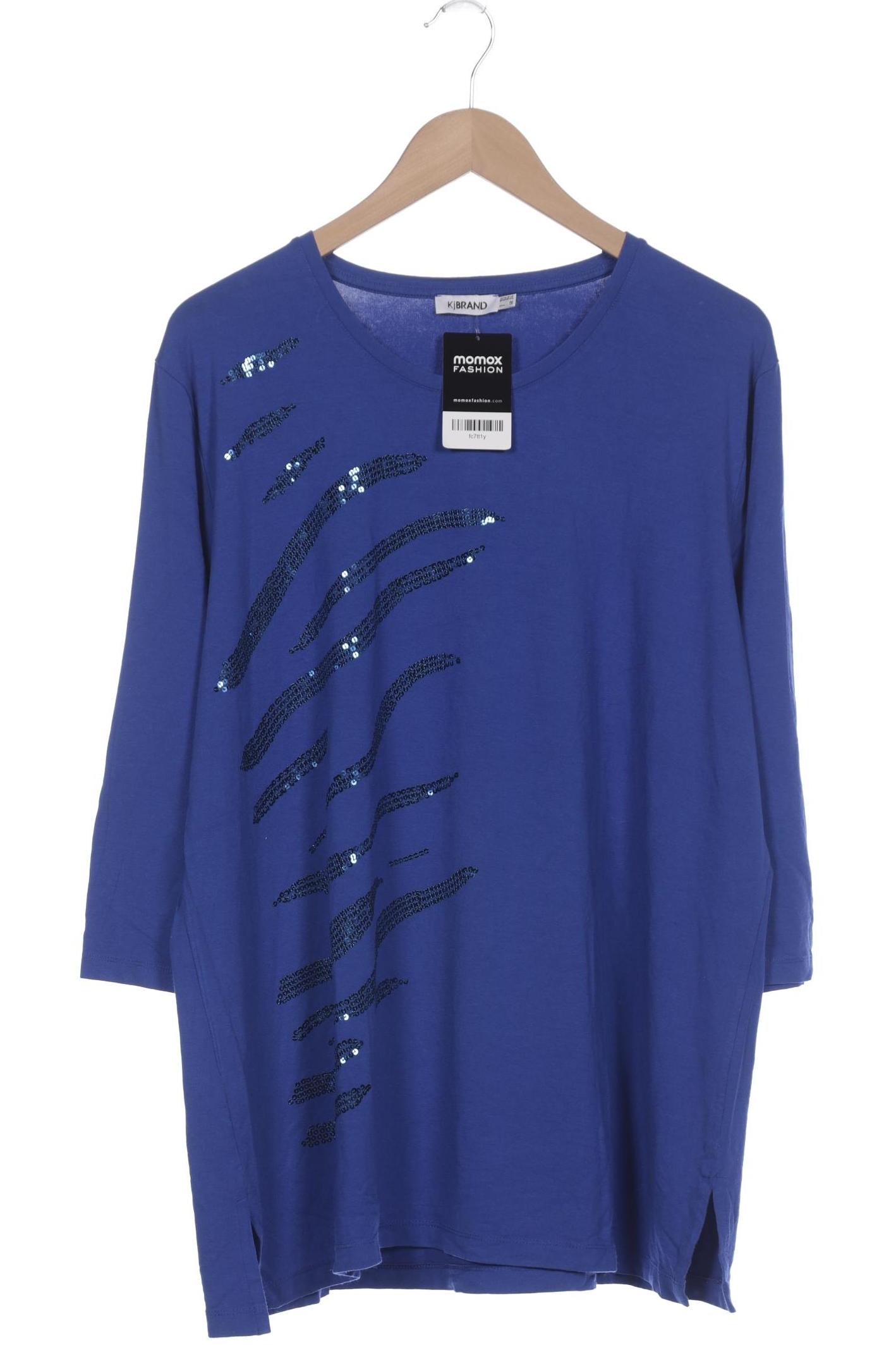 

Kj brand Damen Langarmshirt, blau, Gr. 50