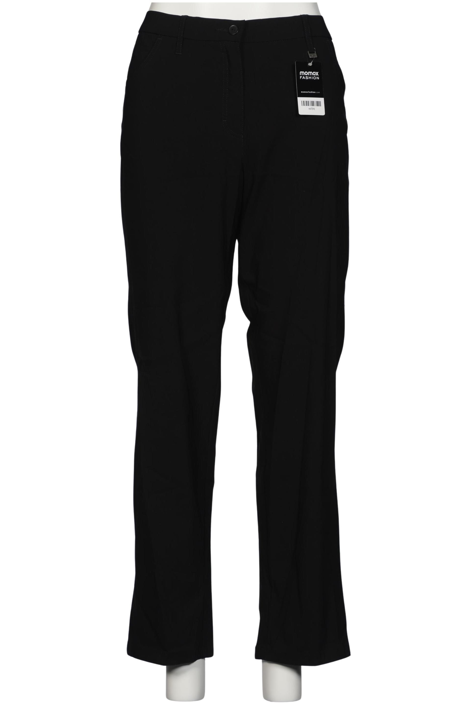 

Kj brand Damen Stoffhose, schwarz, Gr. 46