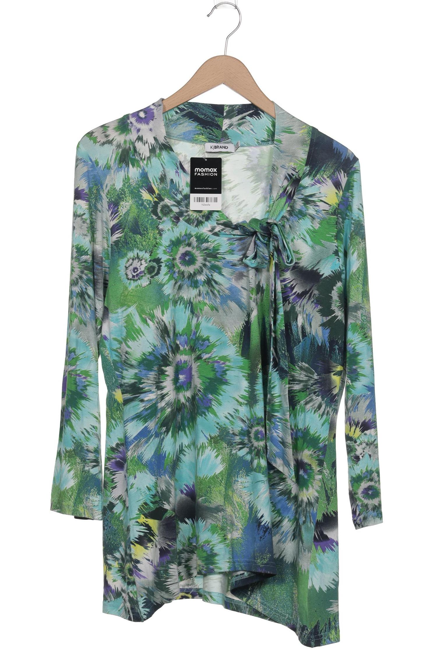 

Kj brand Damen Langarmshirt, grün, Gr. 42
