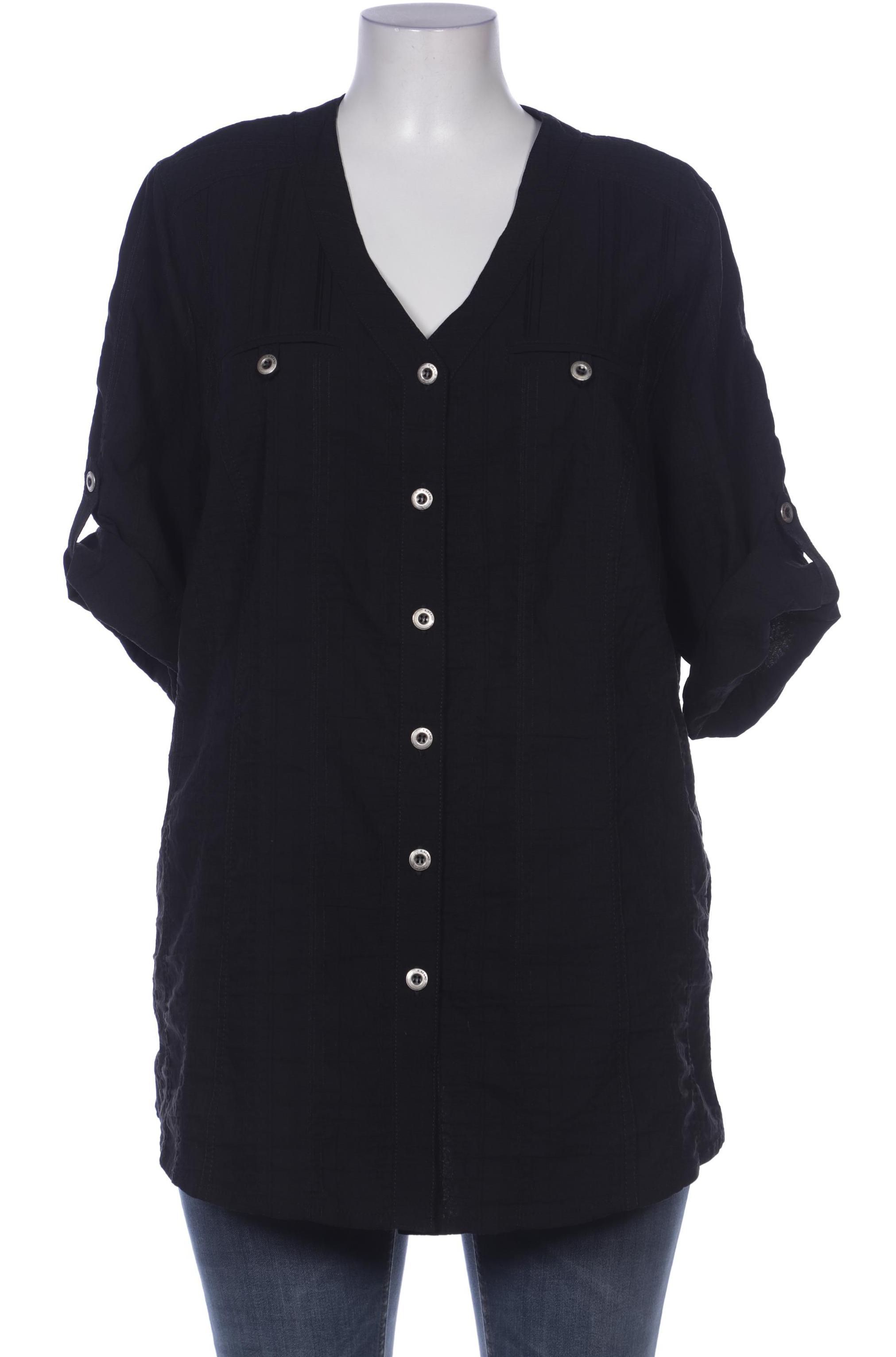 

Kj brand Damen Bluse, schwarz, Gr. 46