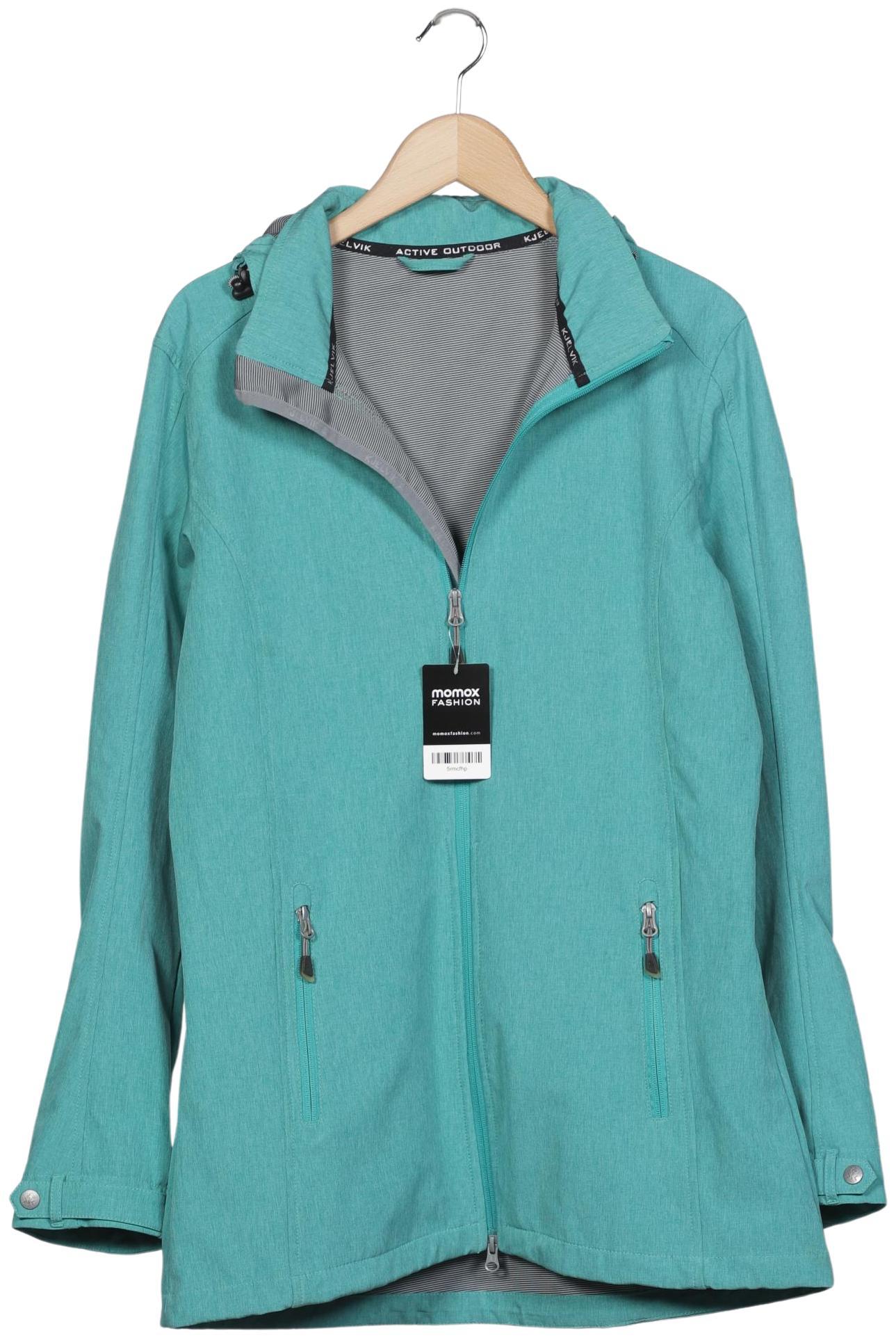 

Kjelvik Damen Mantel, türkis, Gr. 42