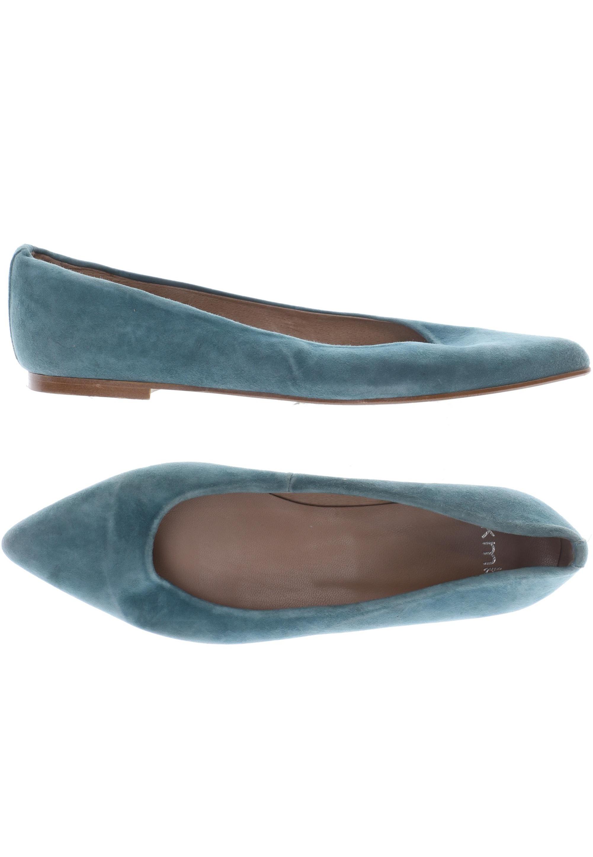 

KMB Damen Ballerinas, türkis, Gr. 41