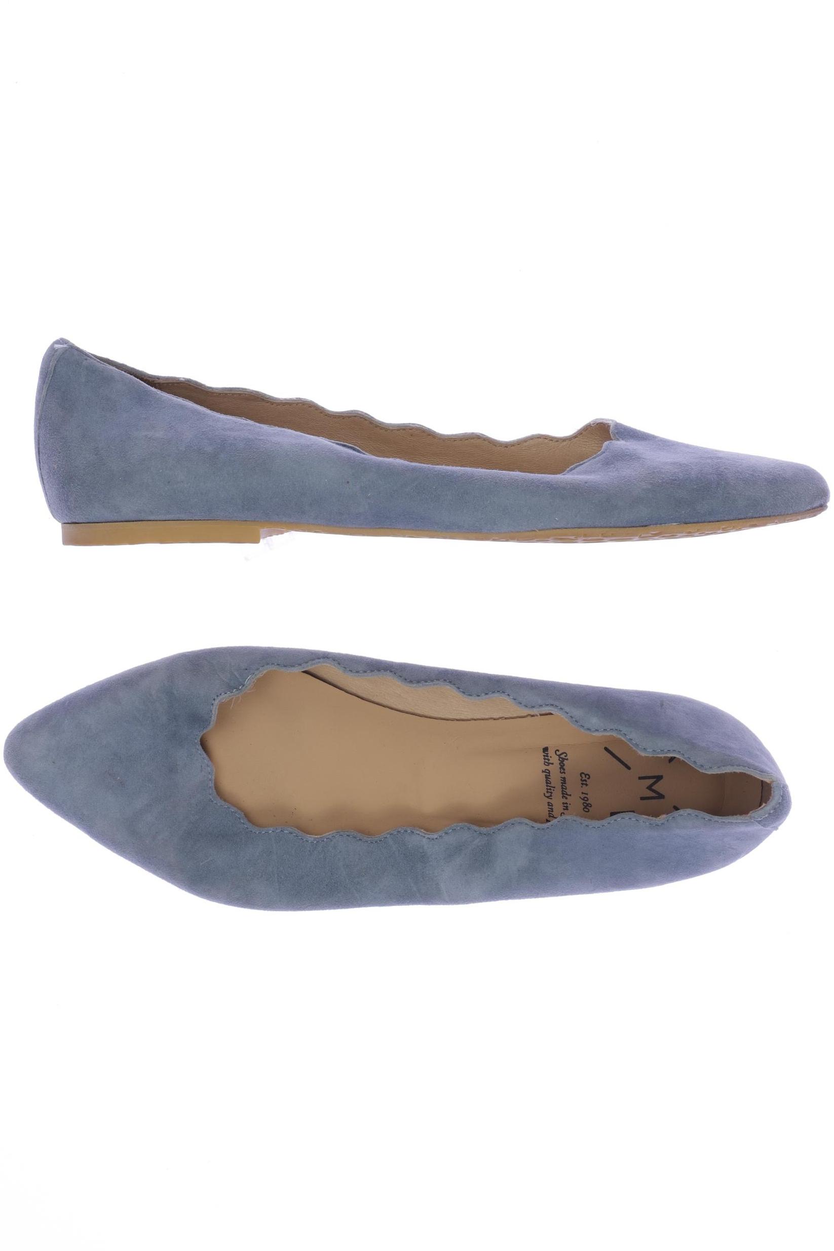 

KMB Damen Ballerinas, blau, Gr. 37.5