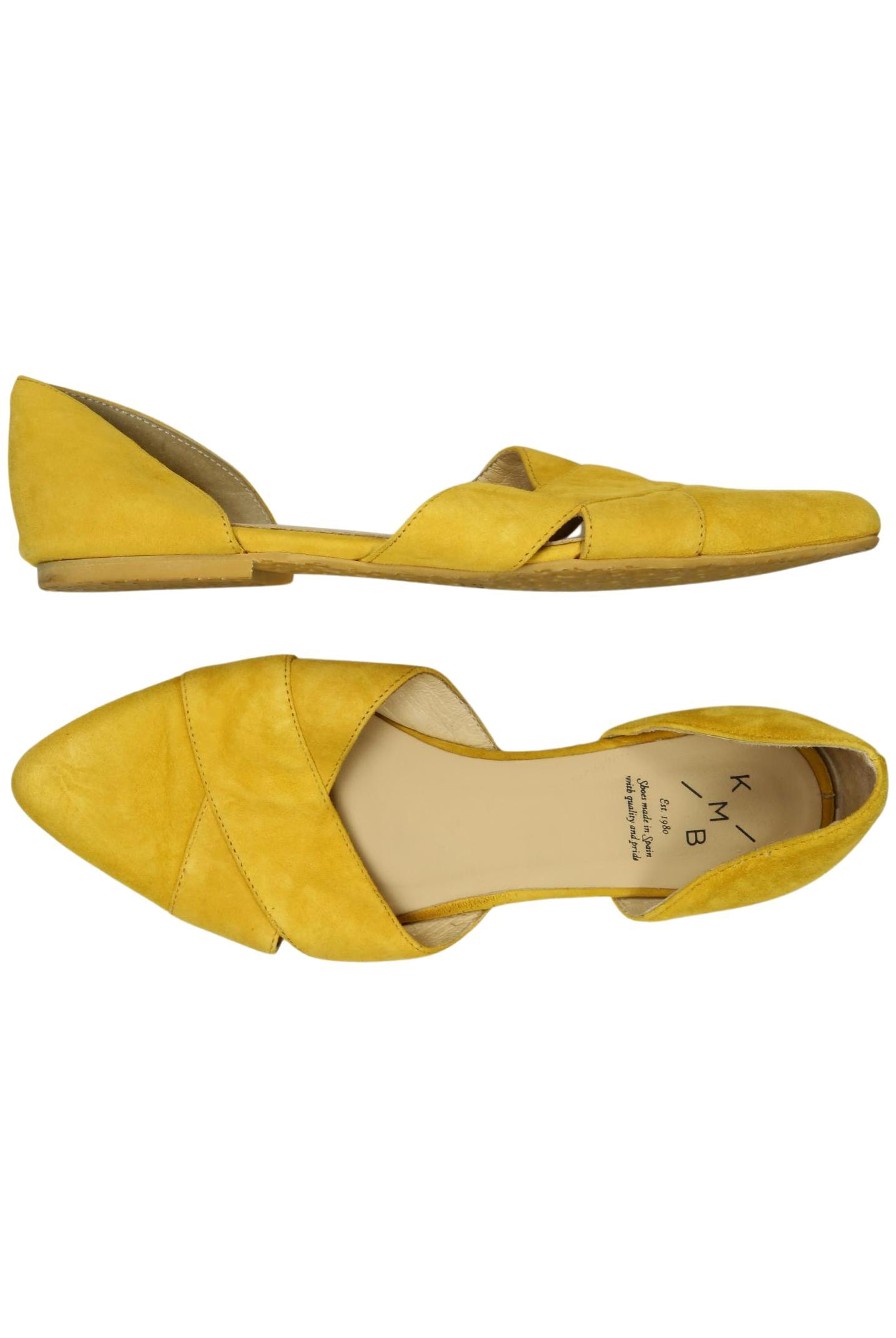 

KMB Damen Ballerinas, gelb, Gr. 38