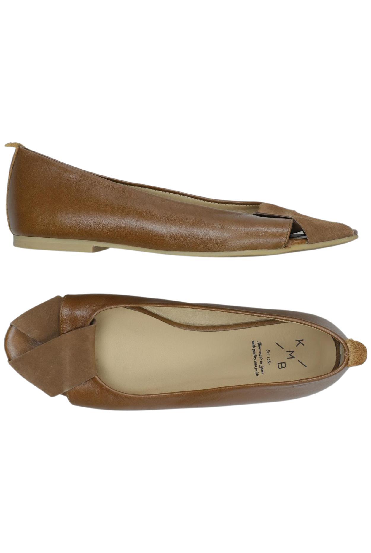 

KMB Damen Ballerinas, braun, Gr. 39