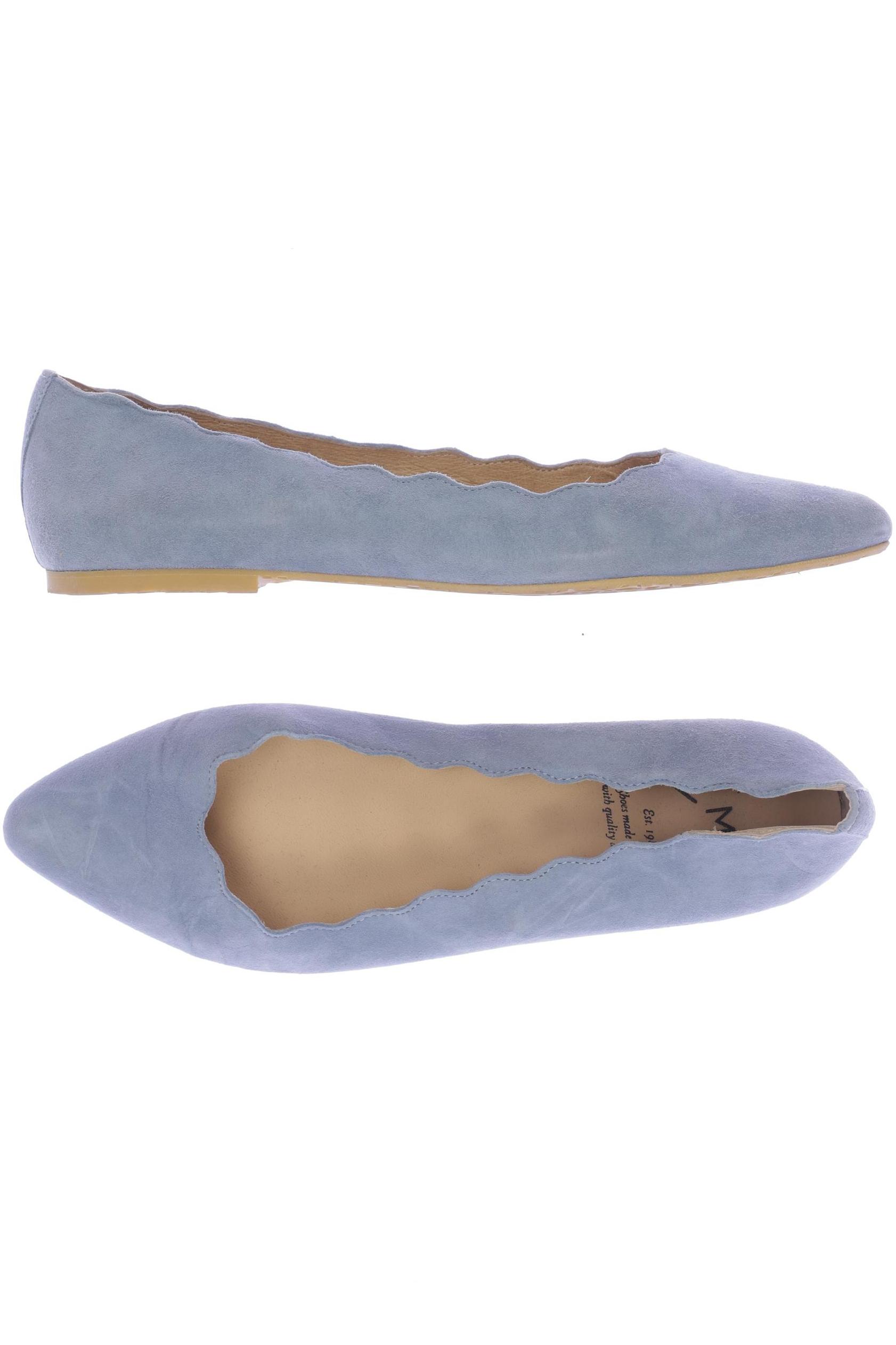 

KMB Damen Ballerinas, blau, Gr. 39