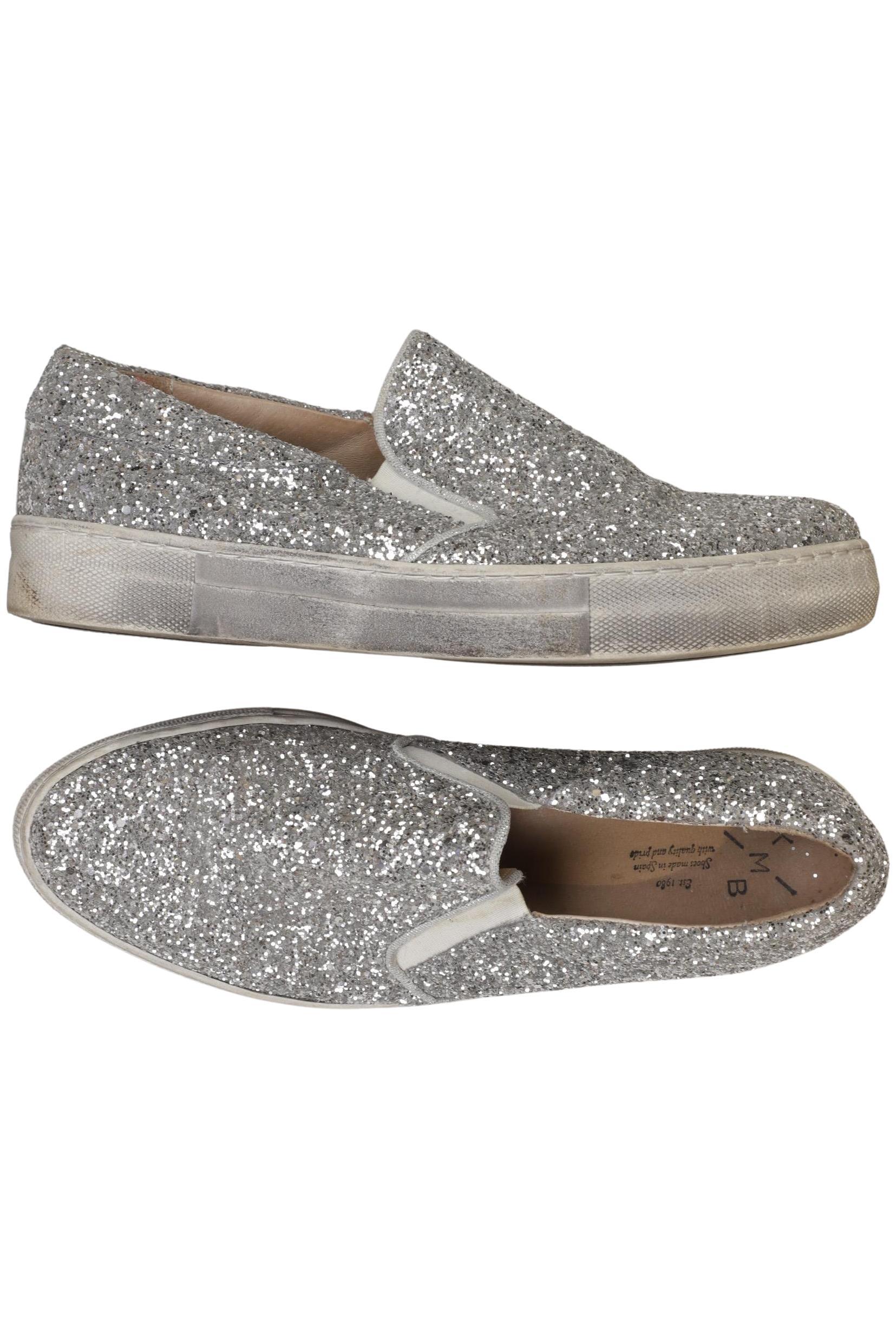 

KMB Damen Halbschuh, silber, Gr. 41