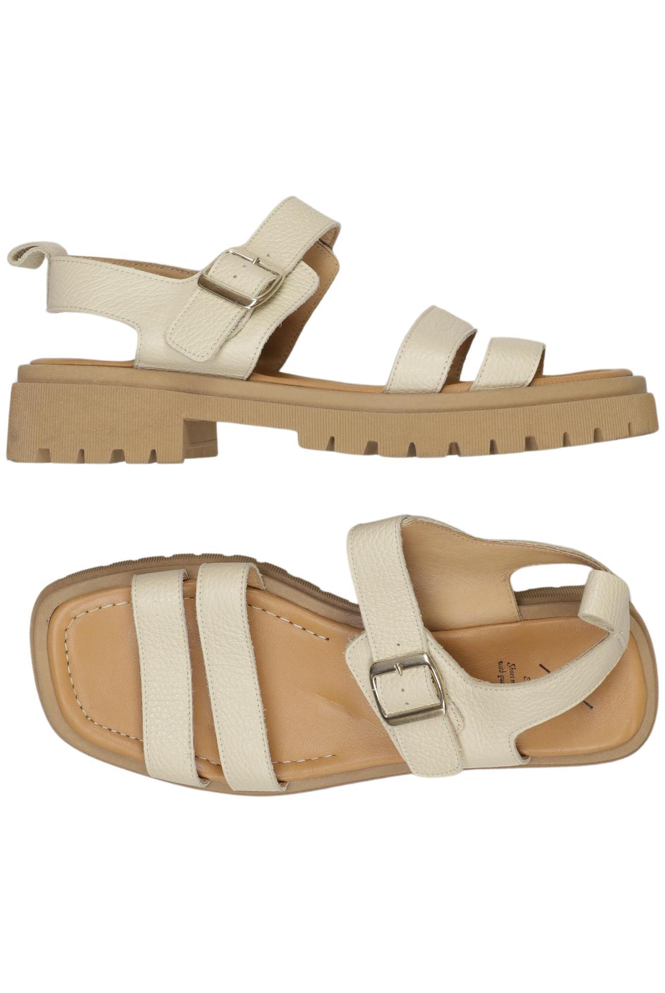 

KMB Damen Sandale, beige, Gr. 40