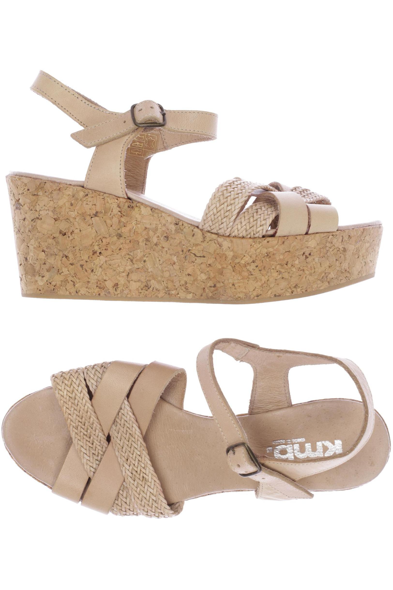 

KMB Damen Sandale, beige, Gr. 37