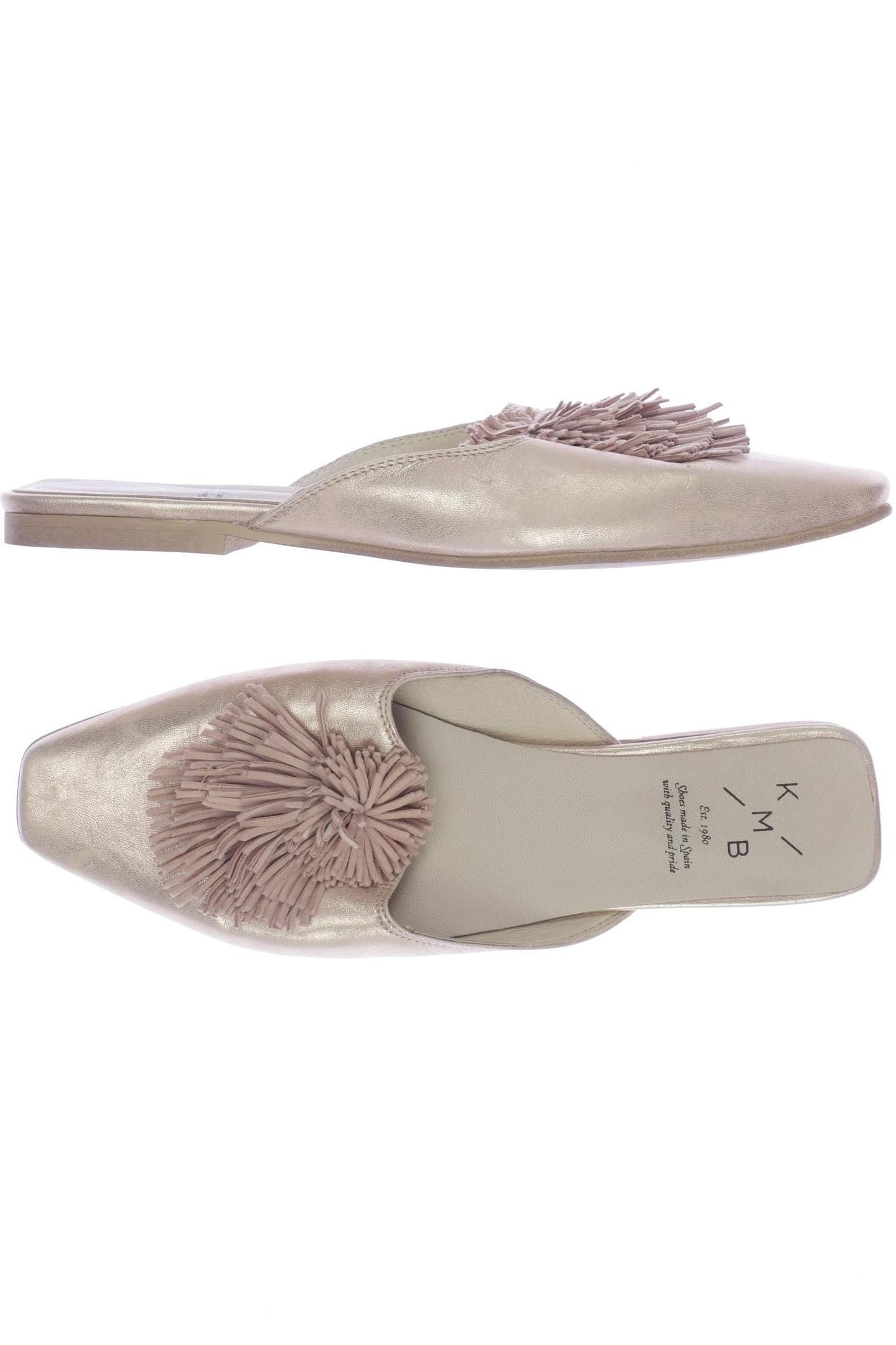 

KMB Damen Sandale, gold, Gr. 37