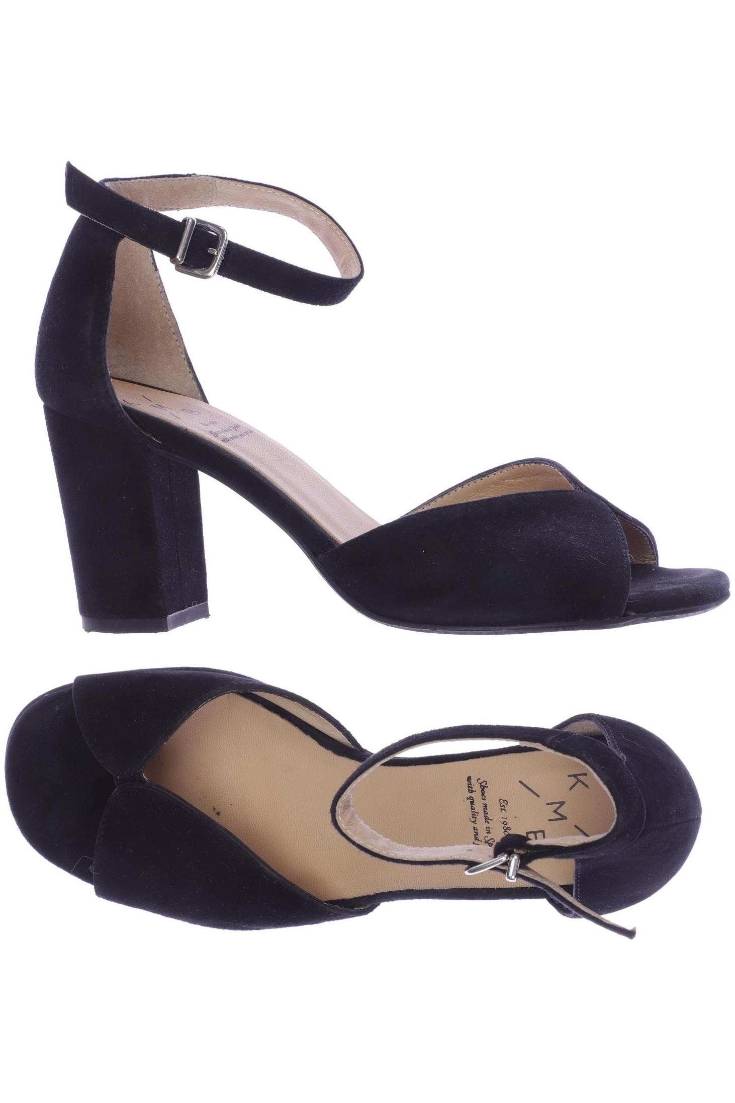 

KMB Damen Sandale, schwarz, Gr. 36