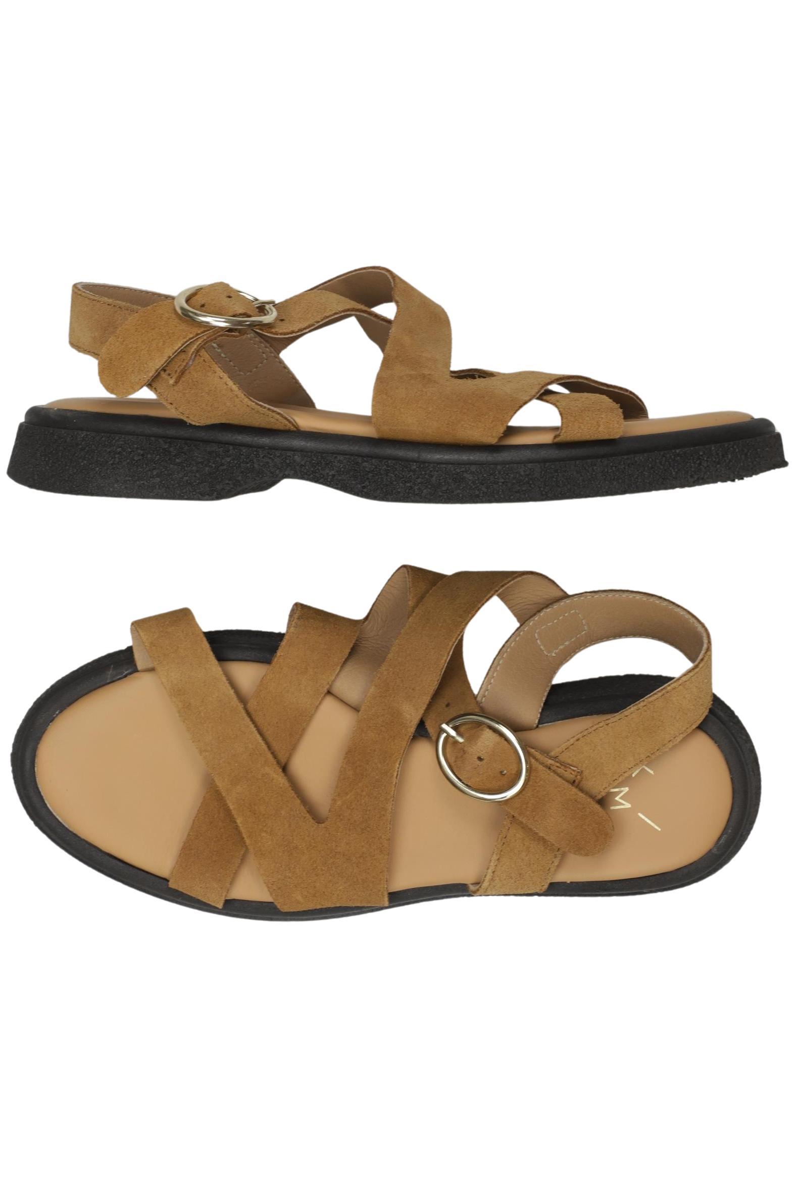 

KMB Damen Sandale, braun, Gr. 37