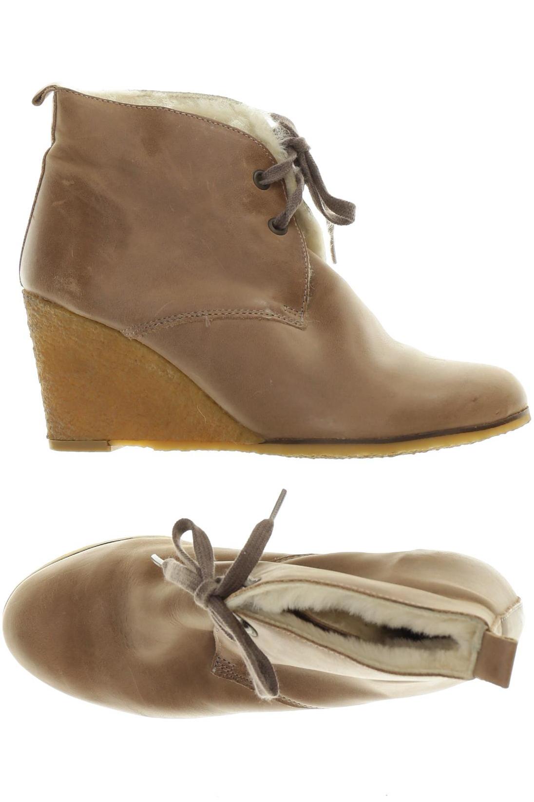 

KMB Damen Stiefelette, beige, Gr. 38