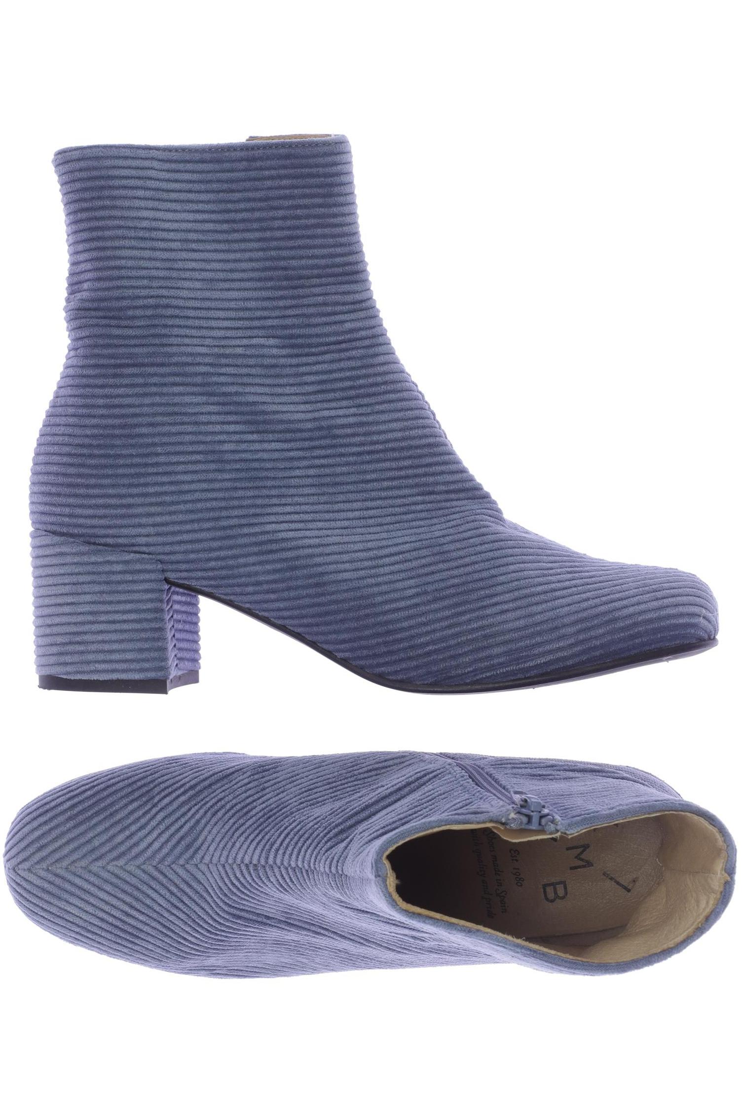 

KMB Damen Stiefelette, blau, Gr. 38