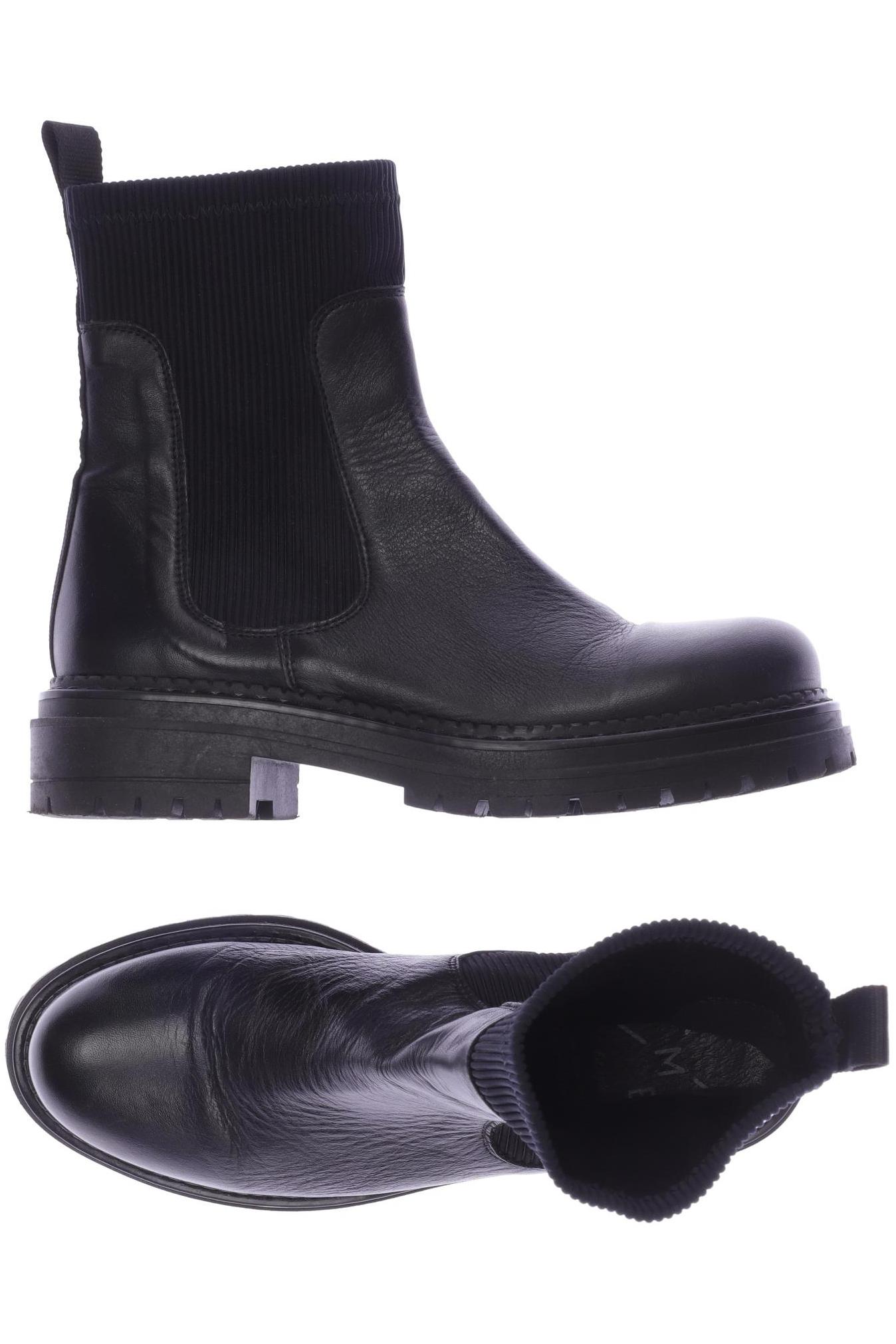 

KMB Damen Stiefelette, schwarz