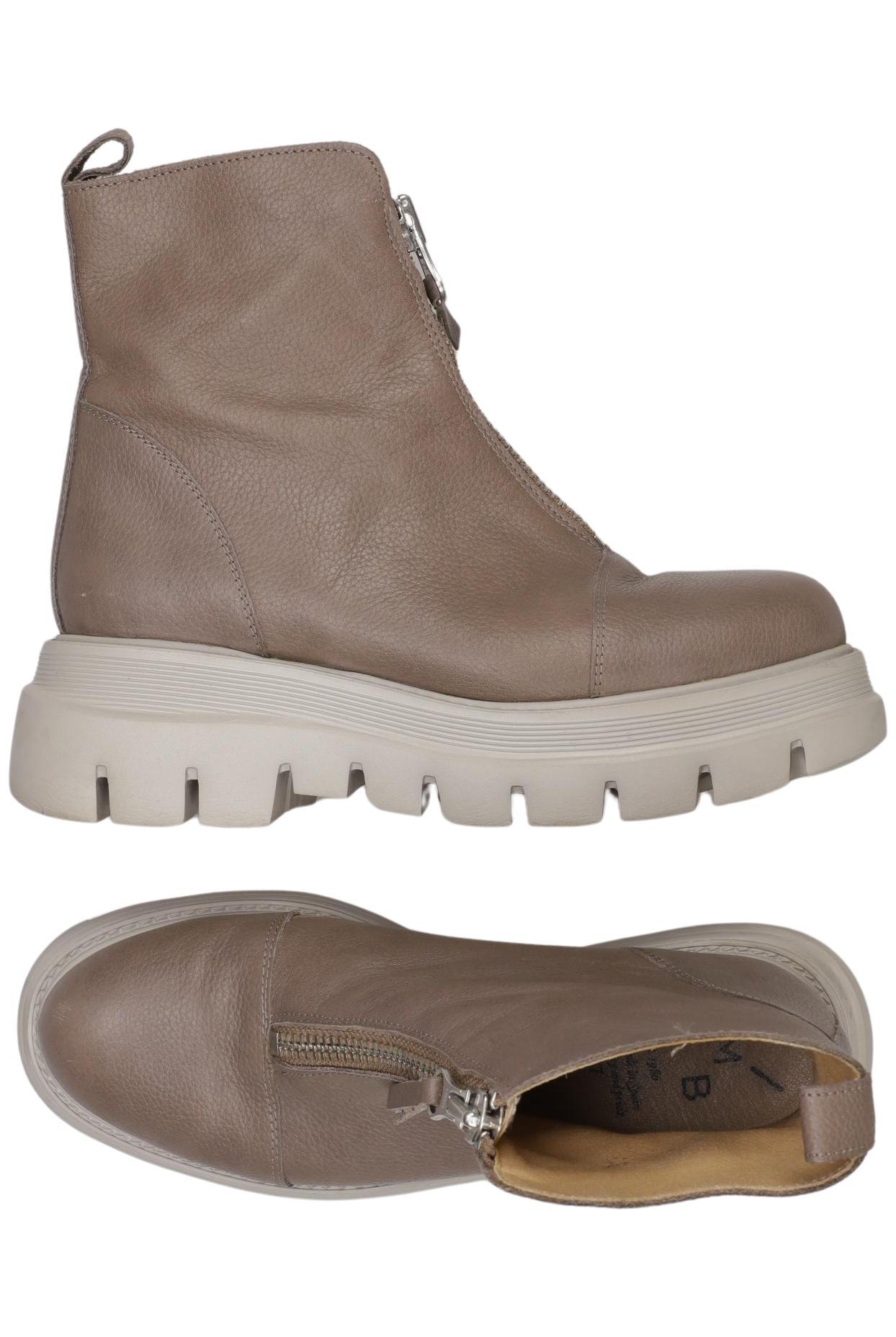 

KMB Damen Stiefelette, beige, Gr. 37