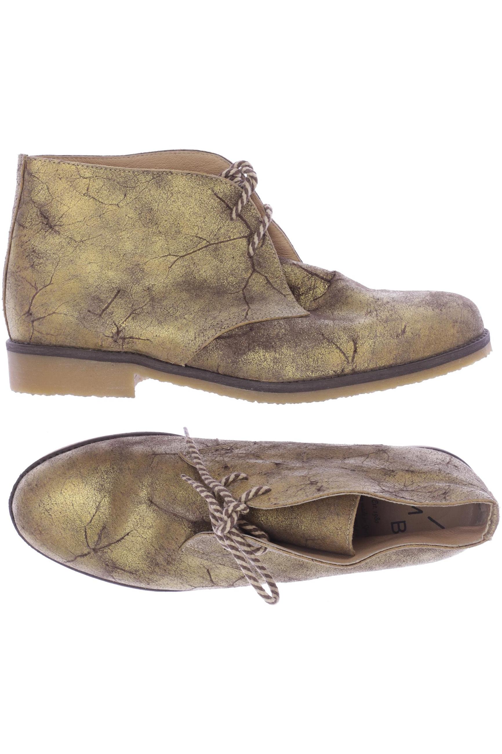 

KMB Damen Stiefelette, gold, Gr. 42