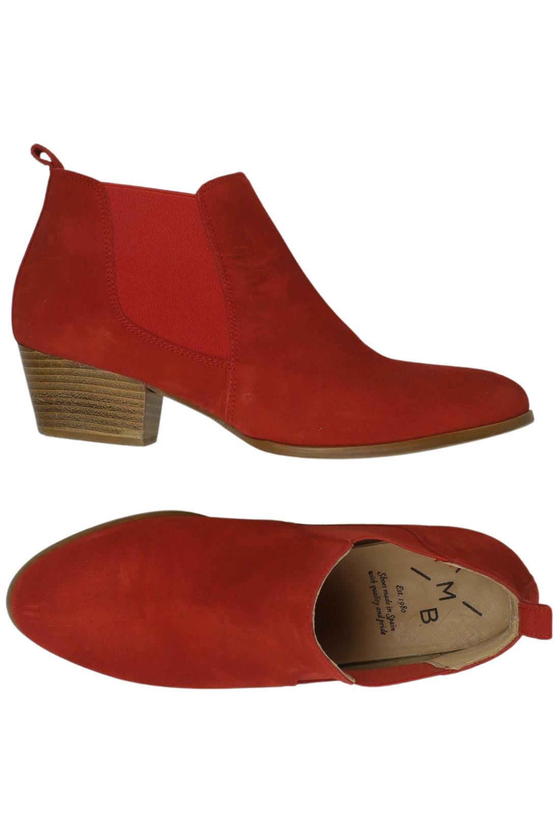 

KMB Damen Stiefelette, rot, Gr. 40