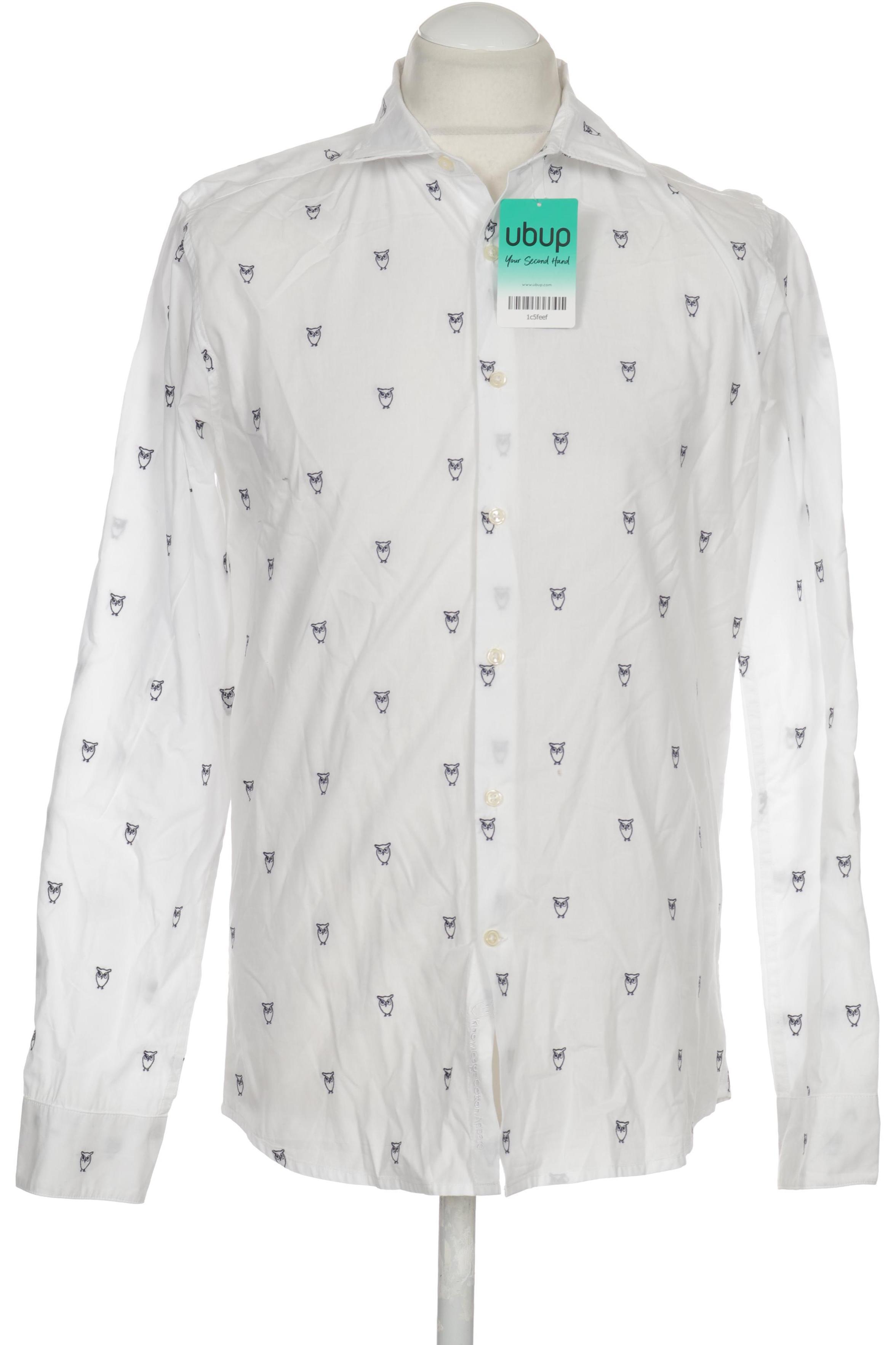 

Knowledge Cotton Apparel Herren Hemd, weiß, Gr.