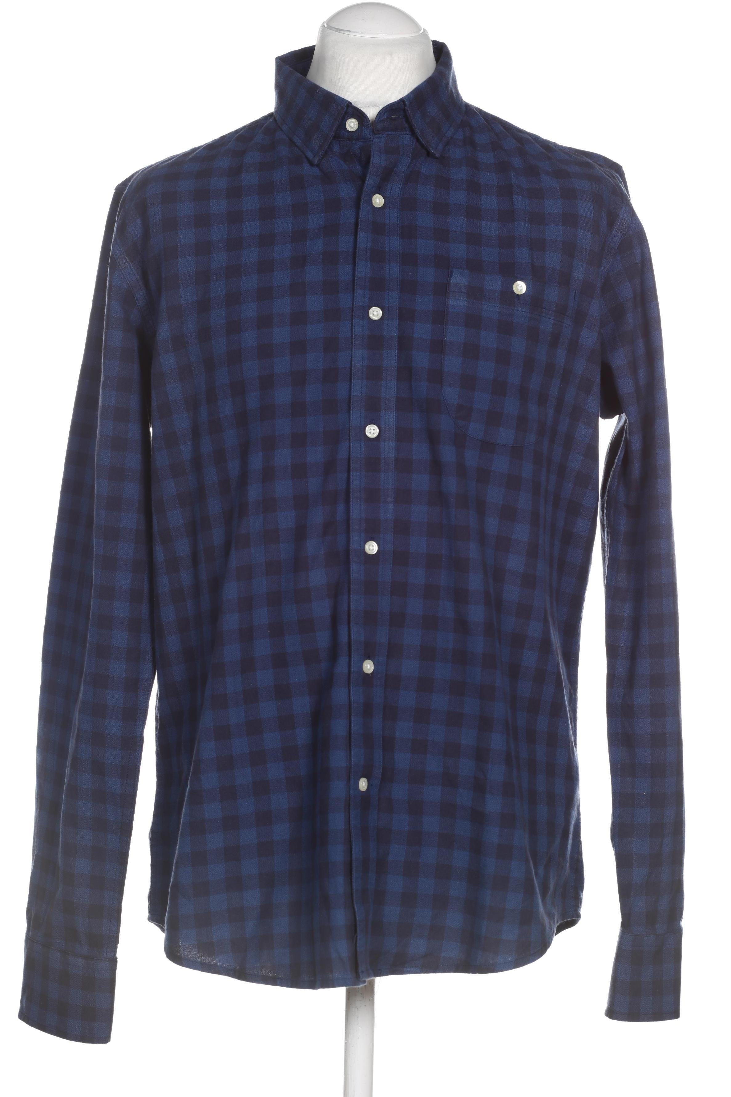 

Knowledge Cotton Apparel Herren Hemd, blau, Gr.