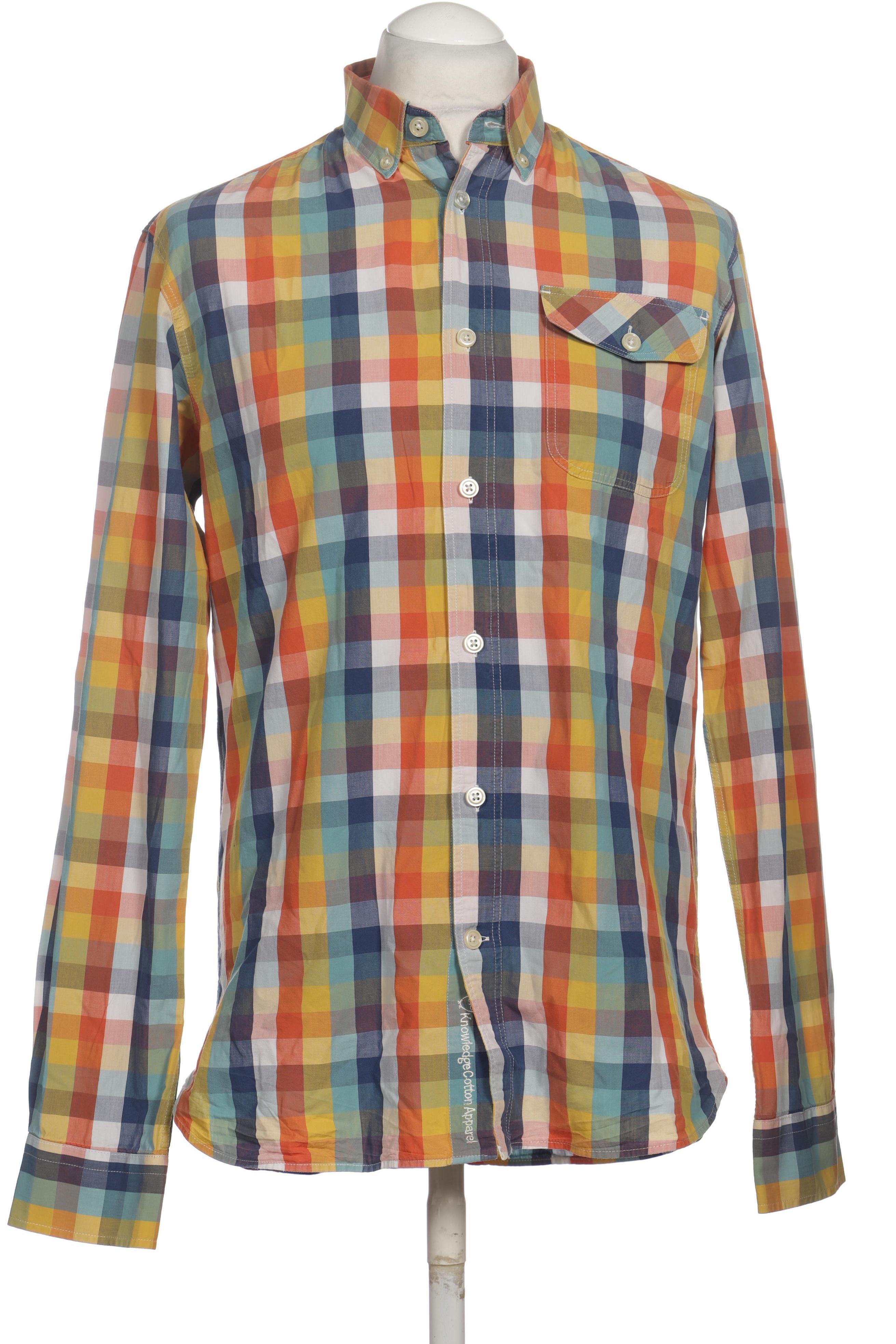 

Knowledge Cotton Apparel Herren Hemd, orange, Gr.