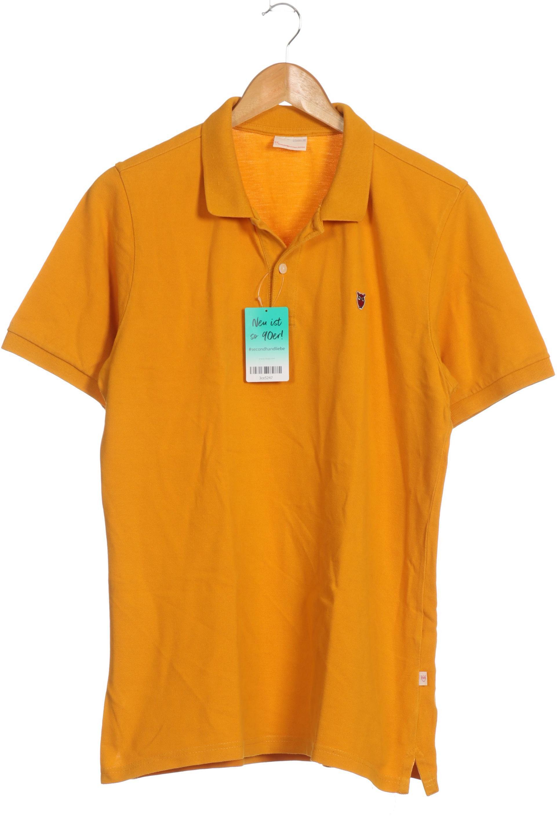 

Knowledge Cotton Apparel Herren Poloshirt, orange, Gr.