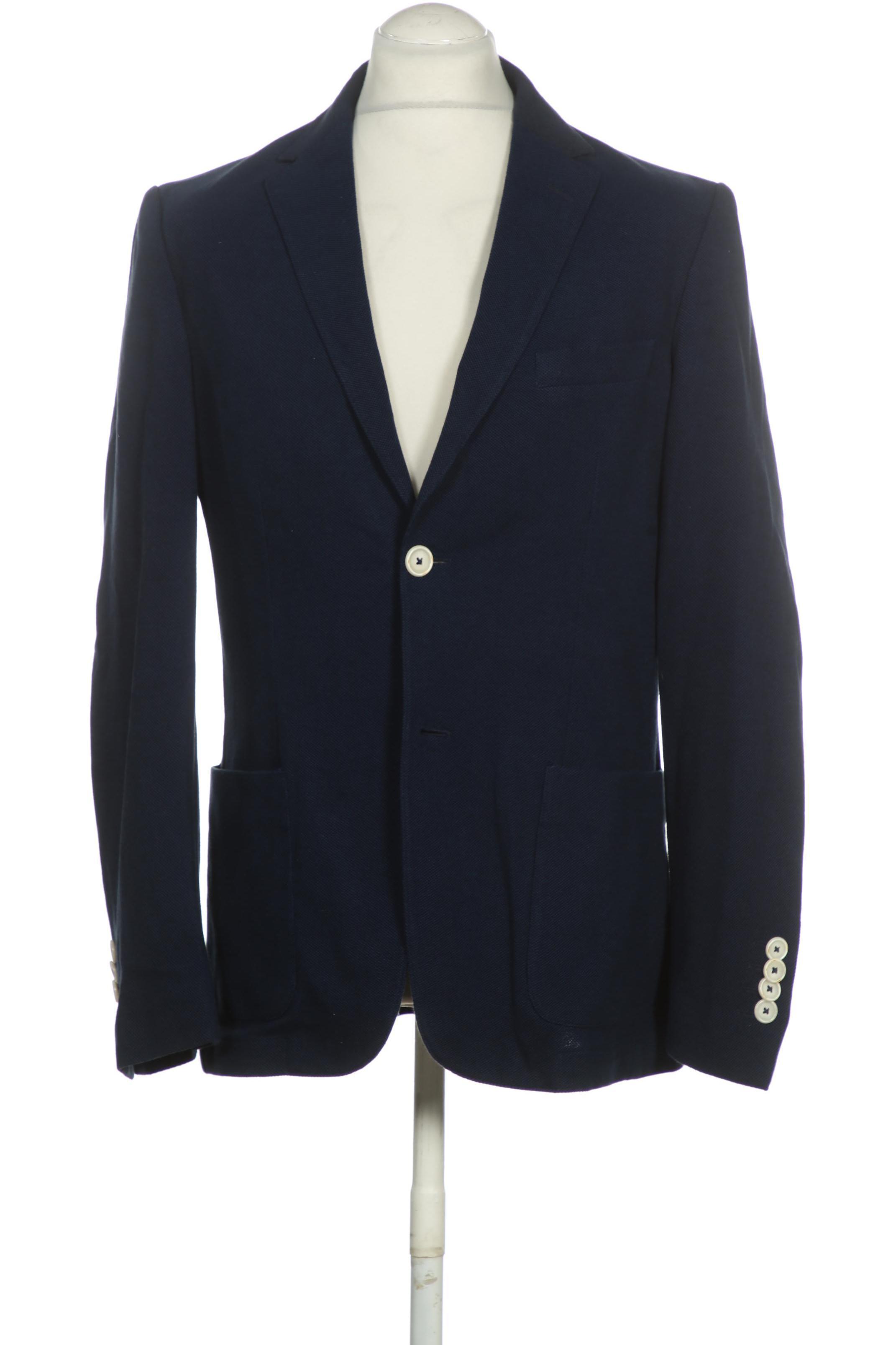 Thumbnail - Knowledge Cotton Apparel Herren Sakko, blau, Gr. 52