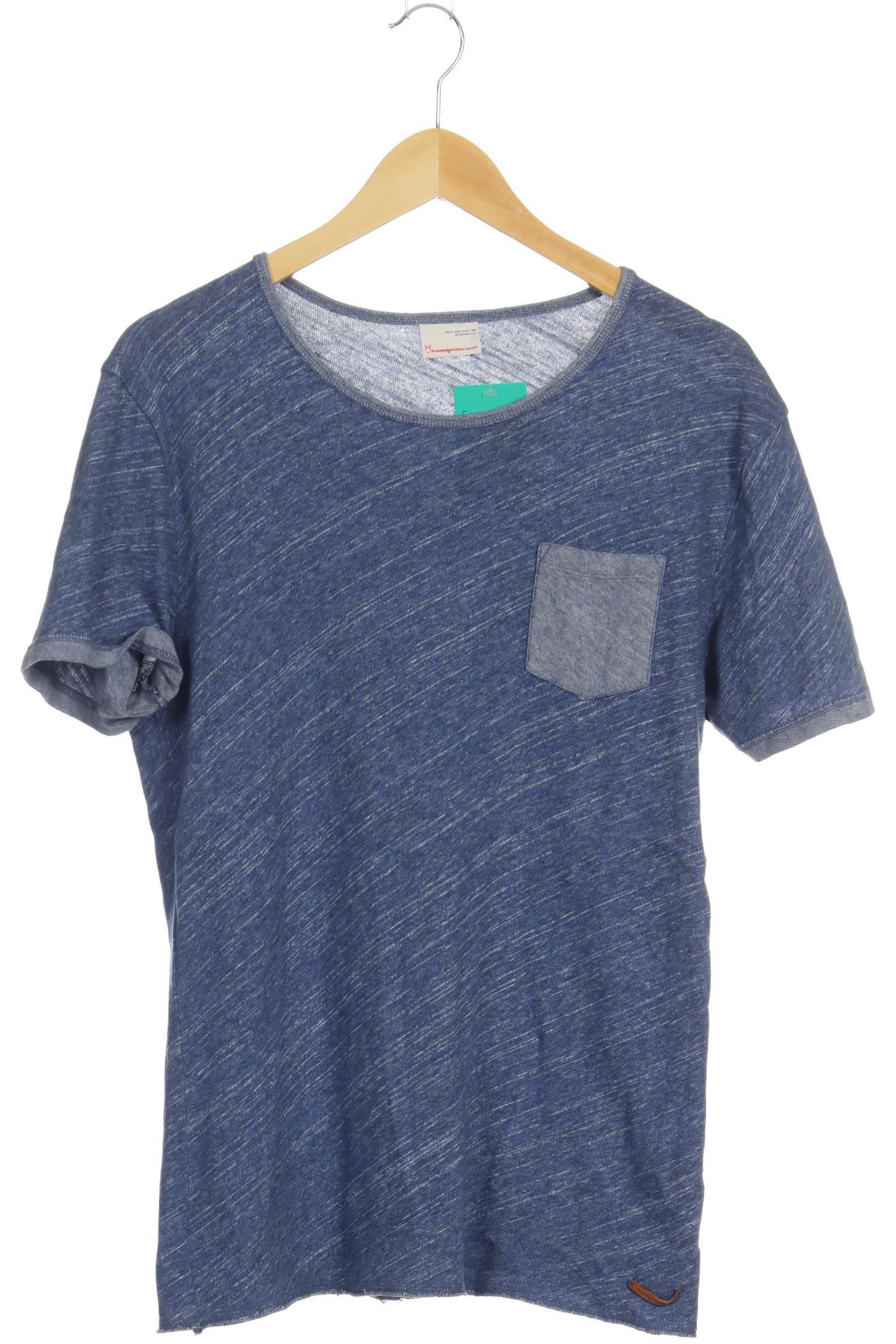 

Knowledge Cotton Apparel Herren T-Shirt, blau, Gr.