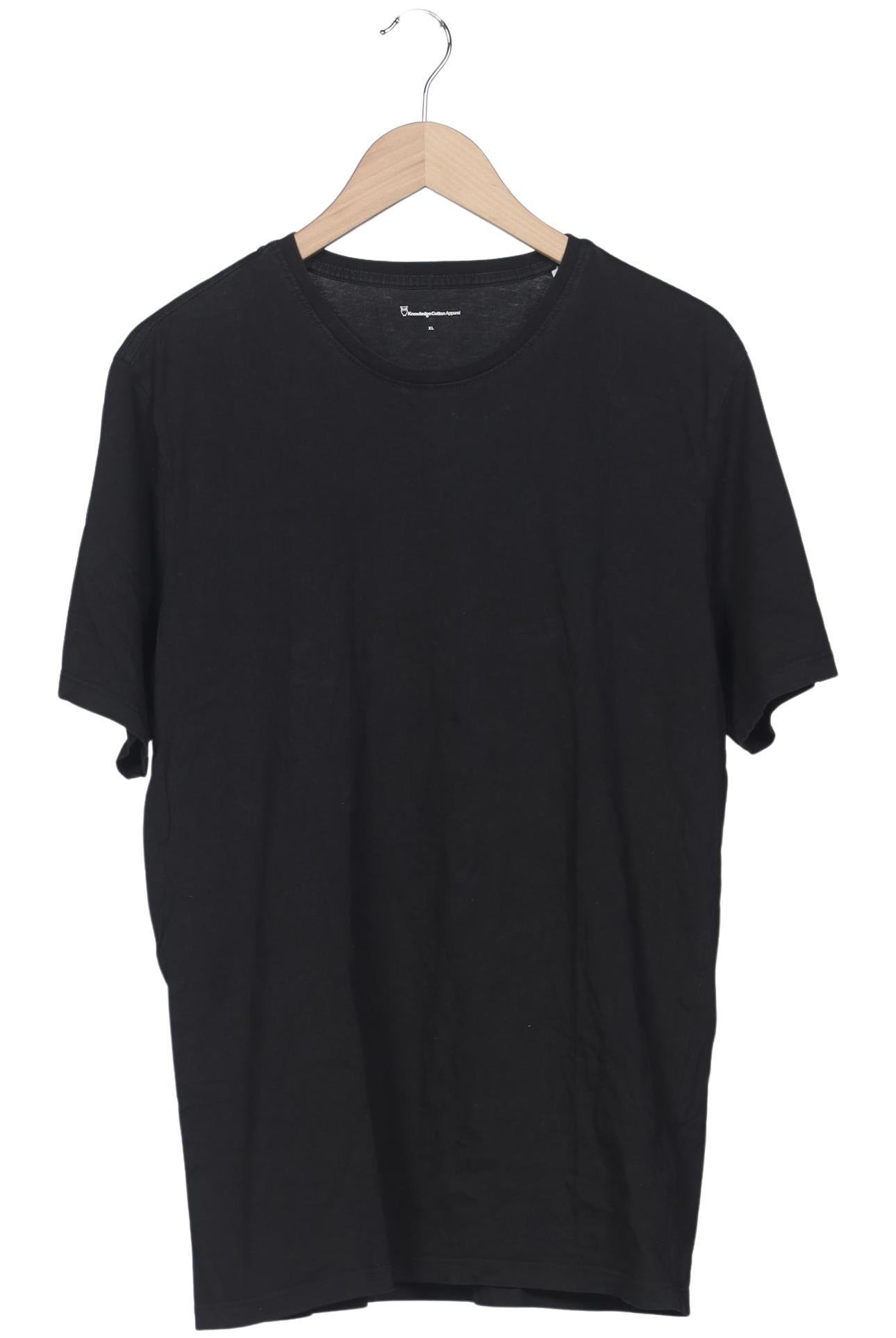 Thumbnail - Knowledge Cotton Apparel Herren T-Shirt, schwarz, Gr. 54