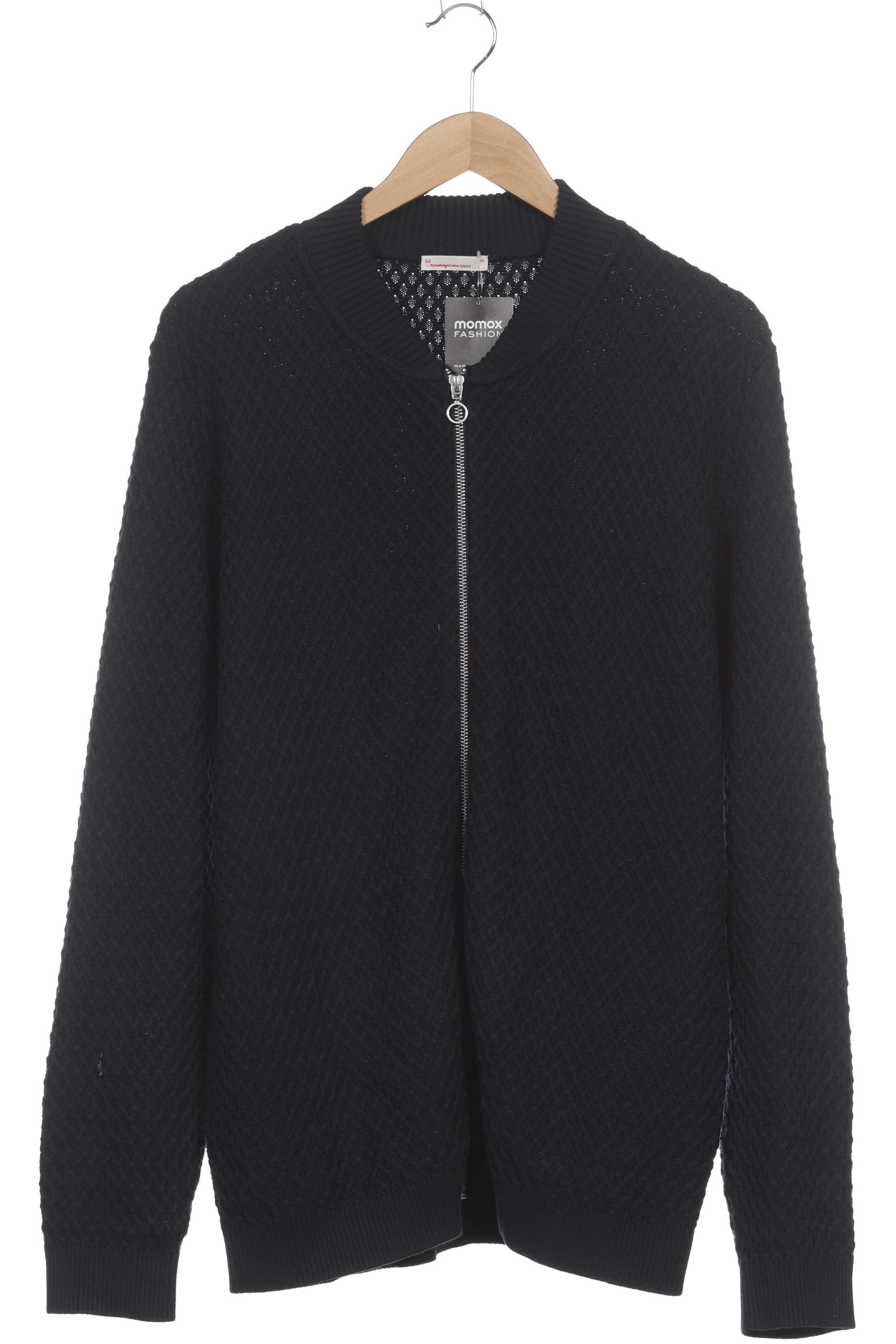 

Knowledge Cotton Apparel Herren Strickjacke, blau, Gr.