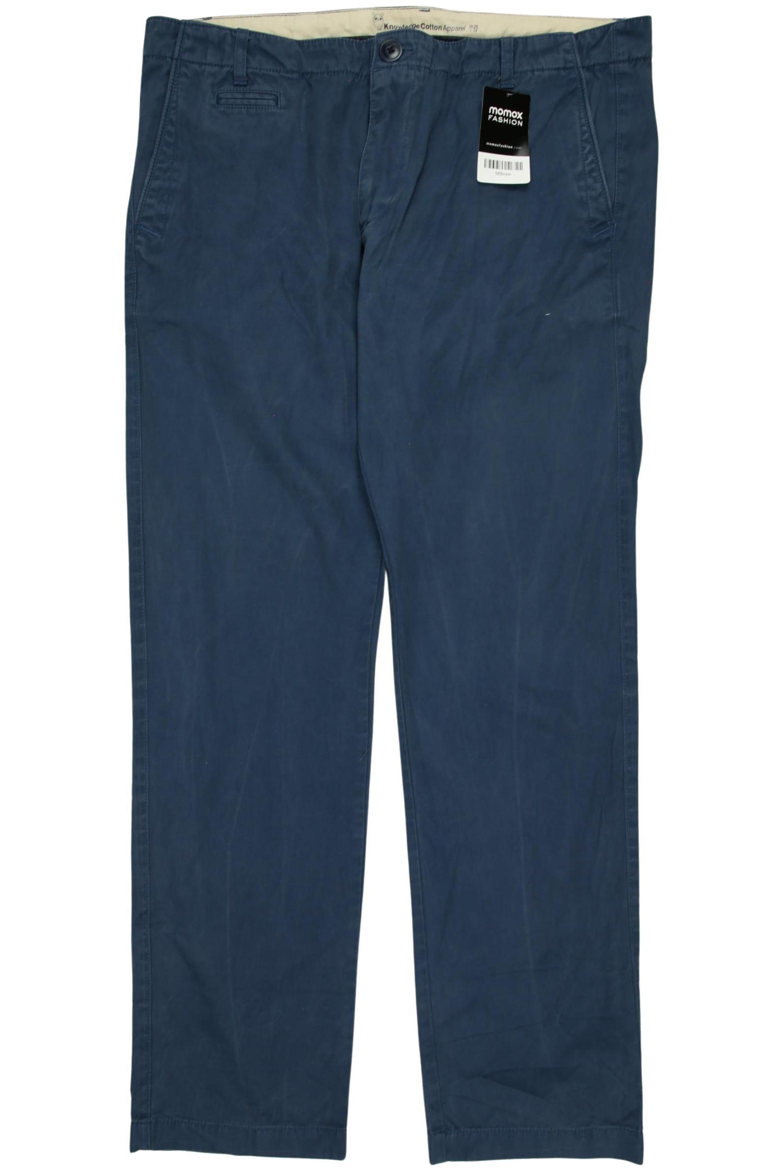 

Knowledge Cotton Apparel Herren Stoffhose, marineblau, Gr. 38
