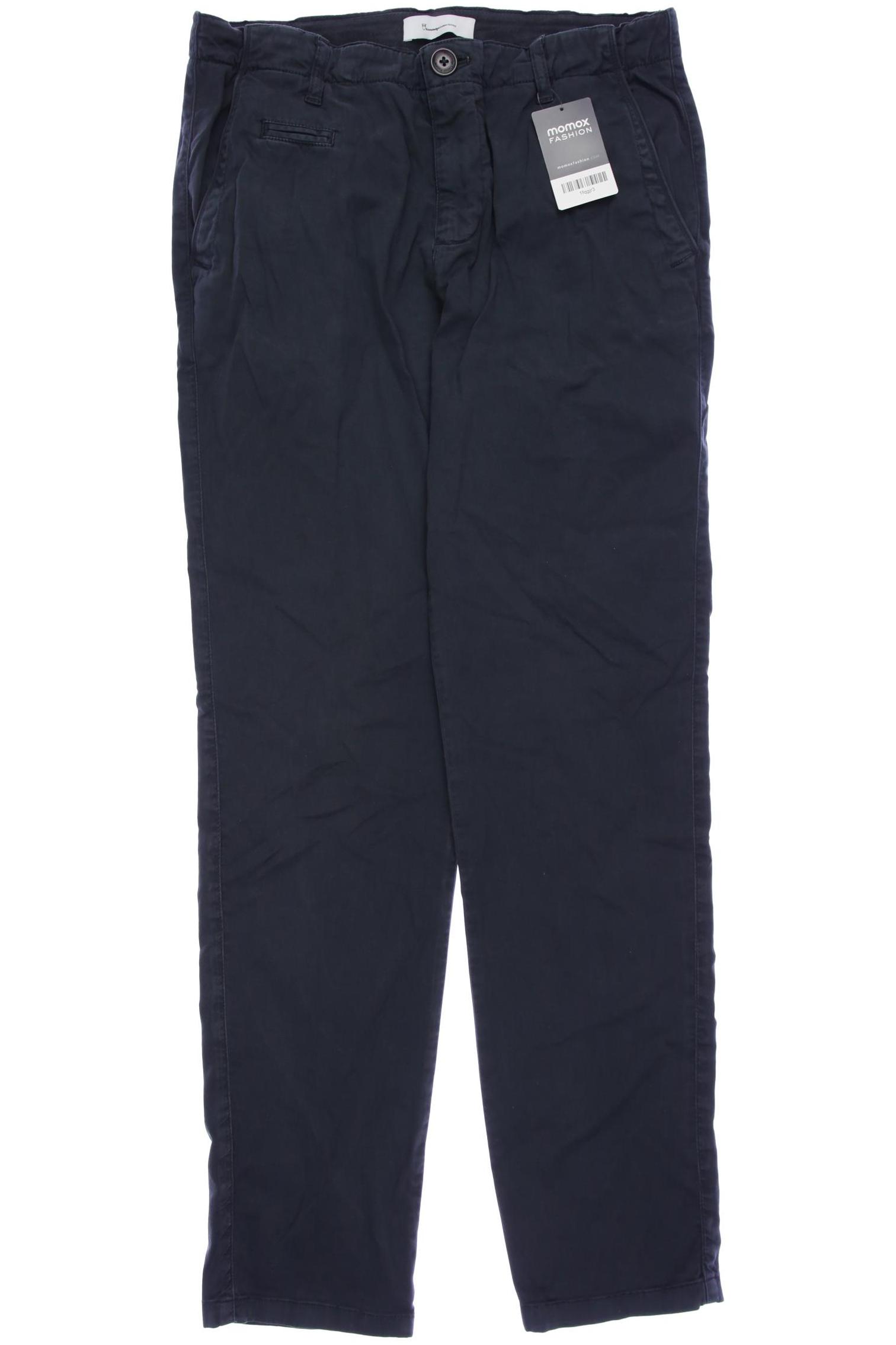 

Knowledge Cotton Apparel Herren Stoffhose, grün, Gr. 33