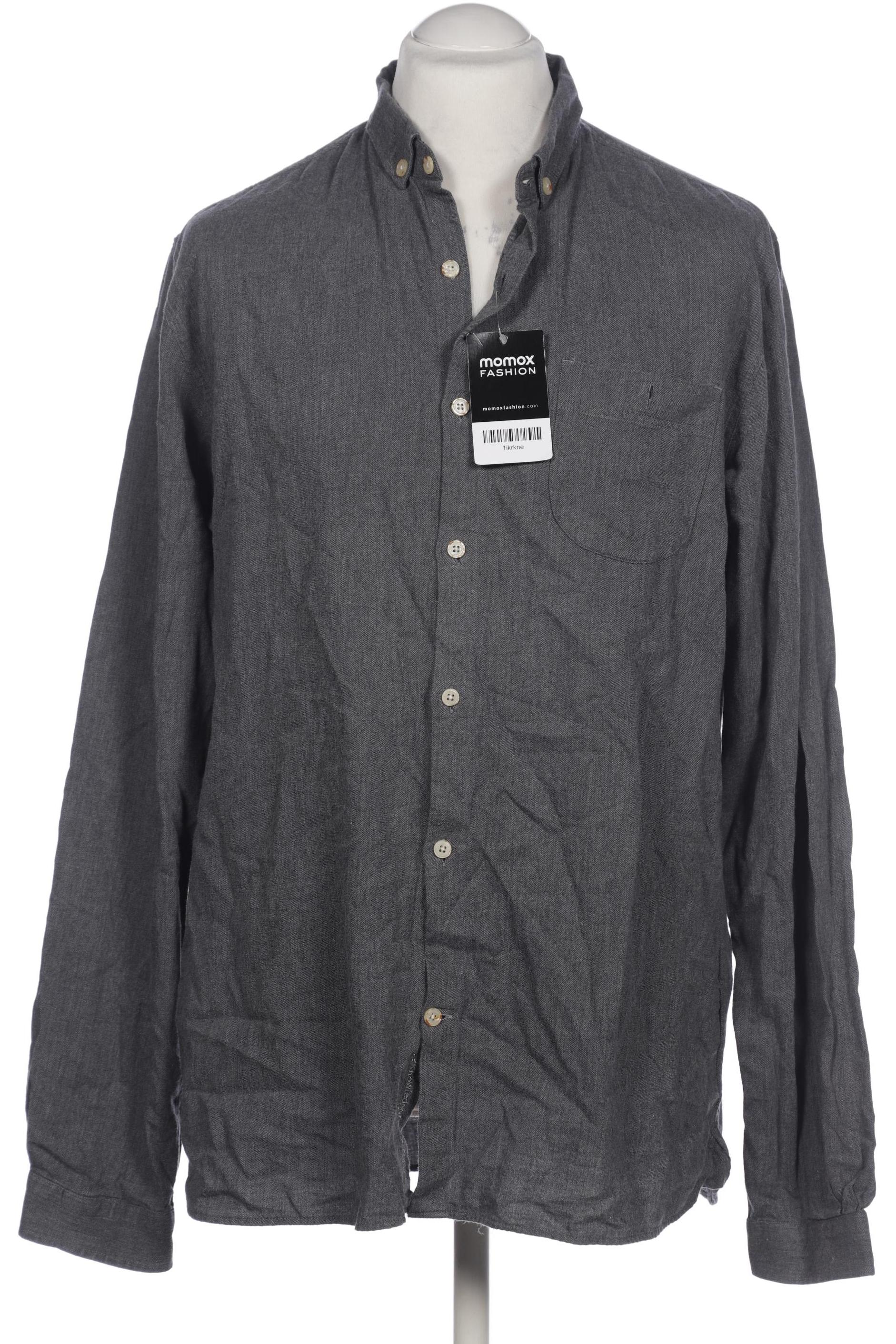 

Knowledge Cotton Apparel Herren Hemd, grau, Gr. 54