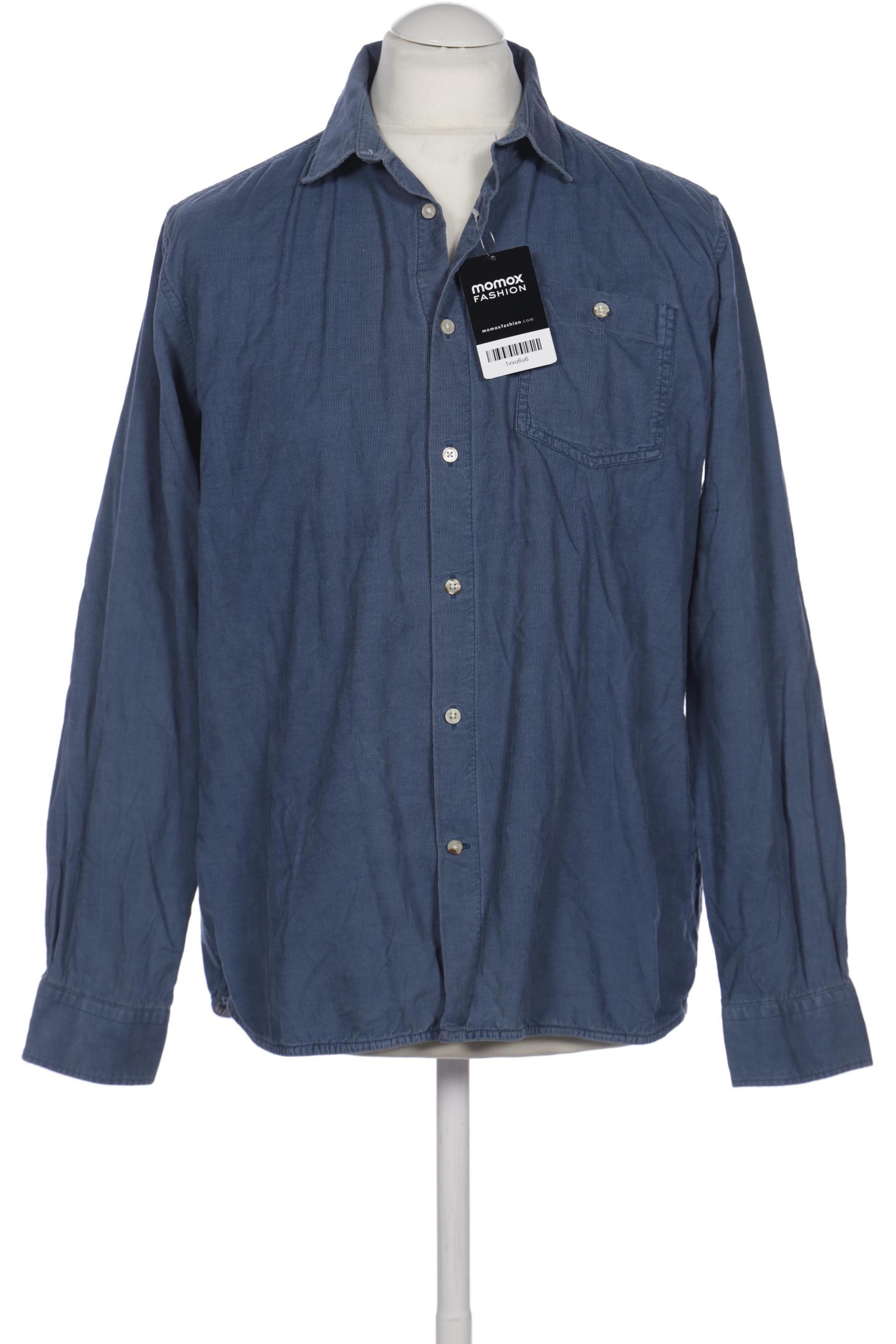 

Knowledge Cotton Apparel Herren Hemd, blau