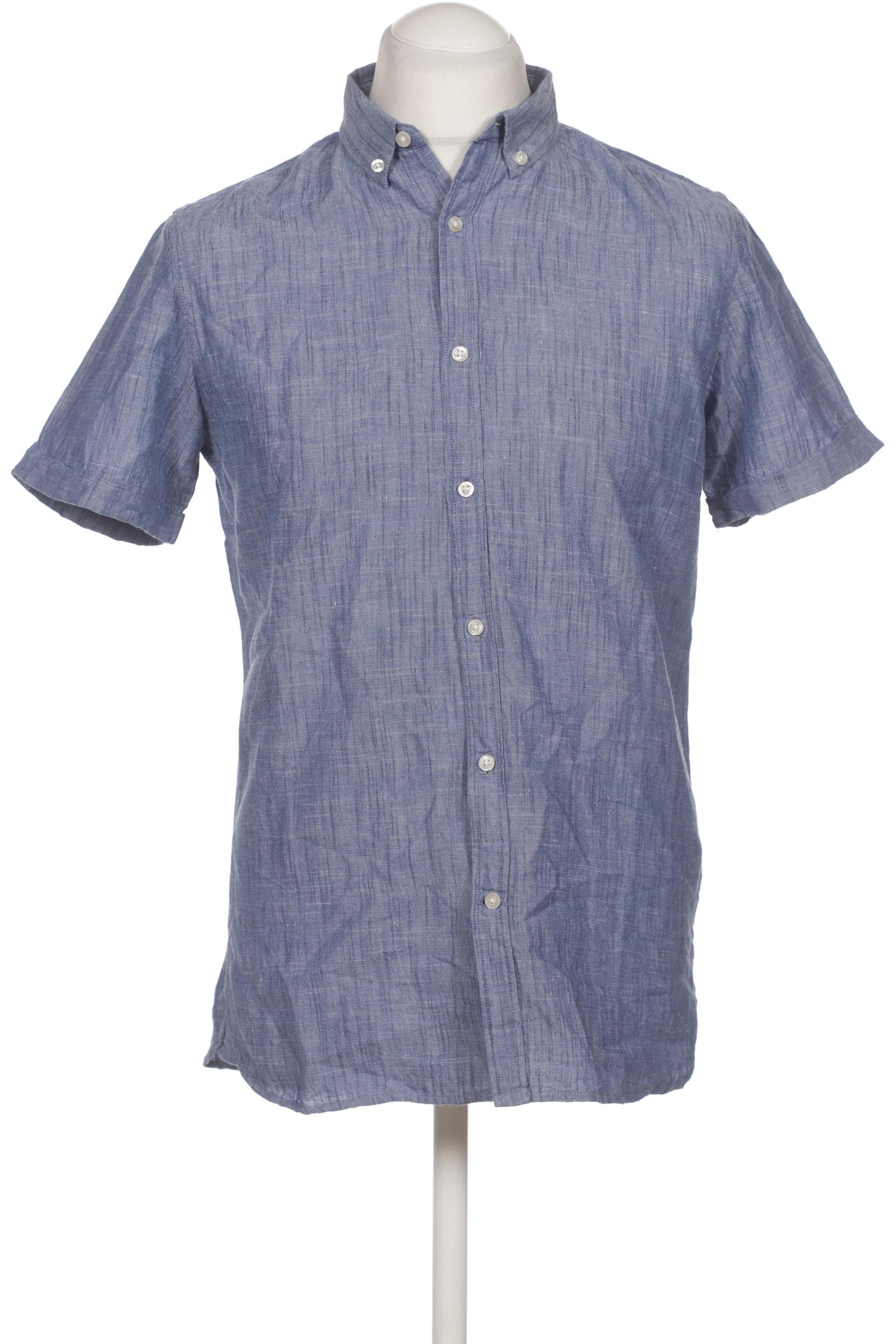 

Knowledge Cotton Apparel Herren Hemd, blau, Gr. 48
