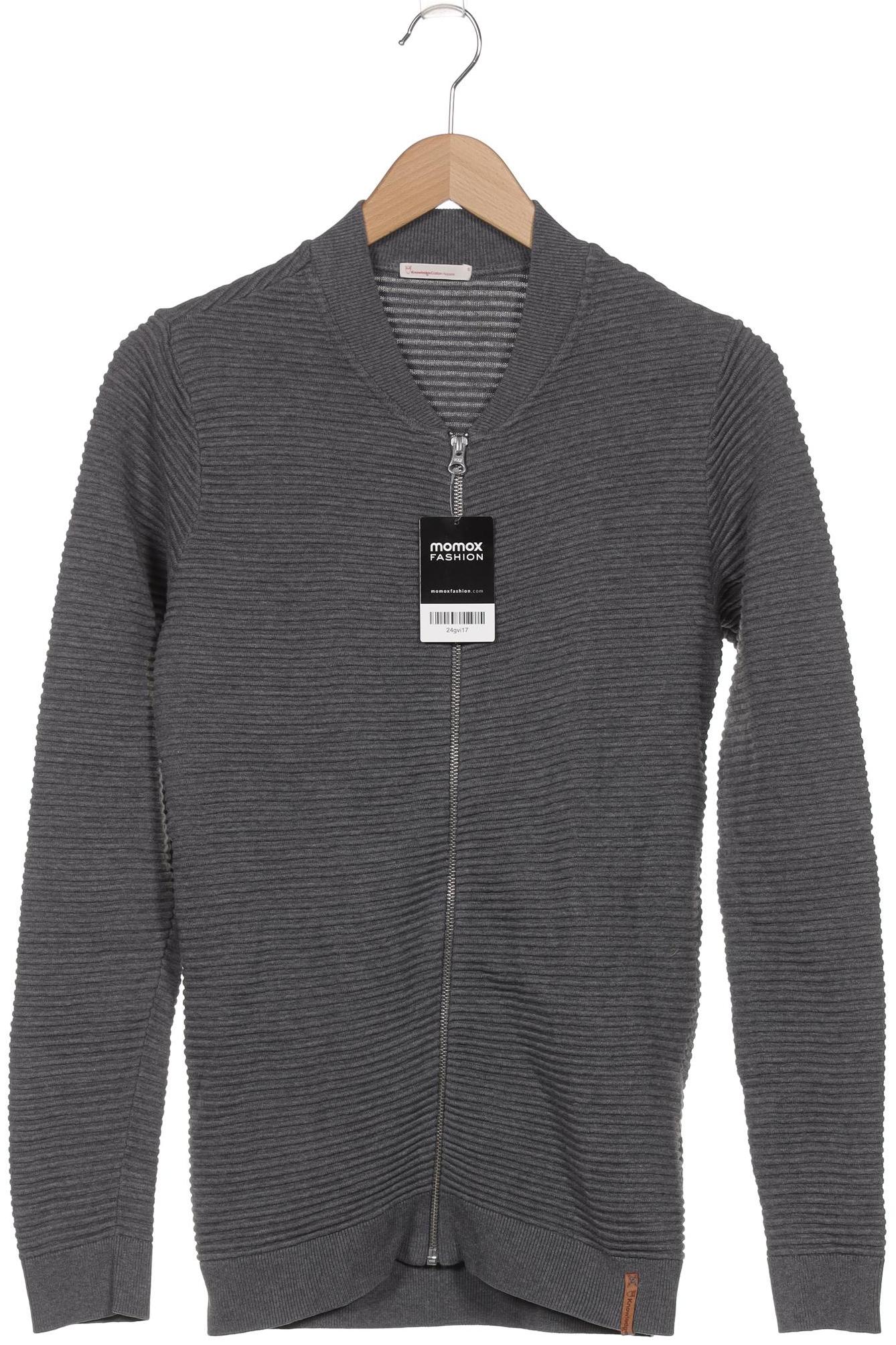 

Knowledge Cotton Apparel Herren Strickjacke, grau, Gr. 46