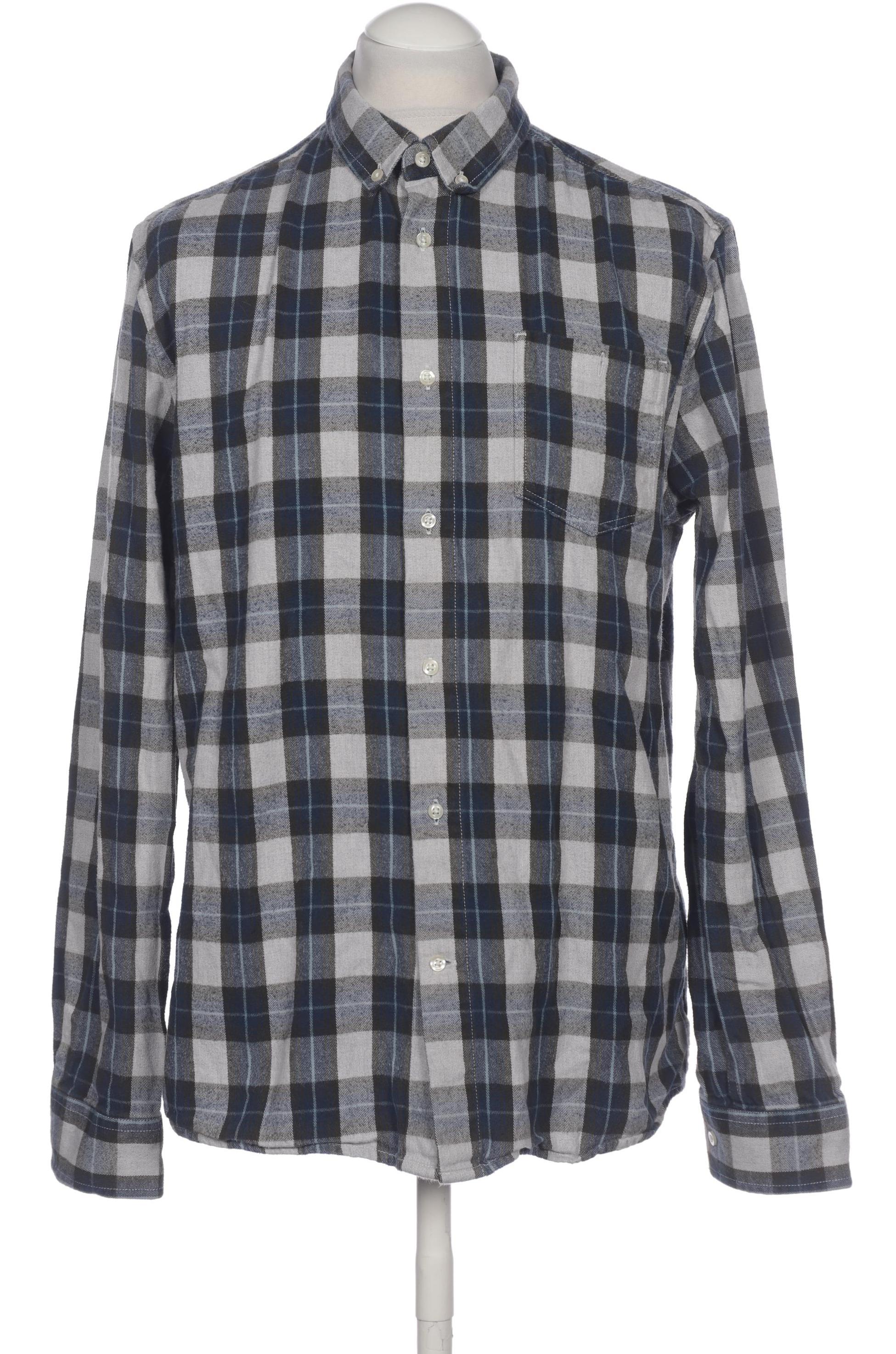 

Knowledge Cotton Apparel Herren Hemd, grau, Gr. 54