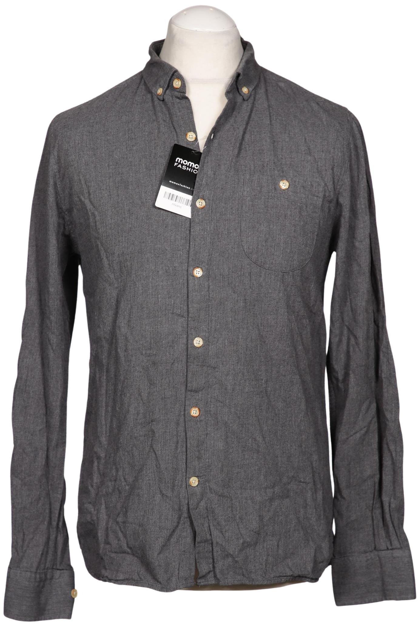 

Knowledge Cotton Apparel Herren Hemd, grau, Gr. 48